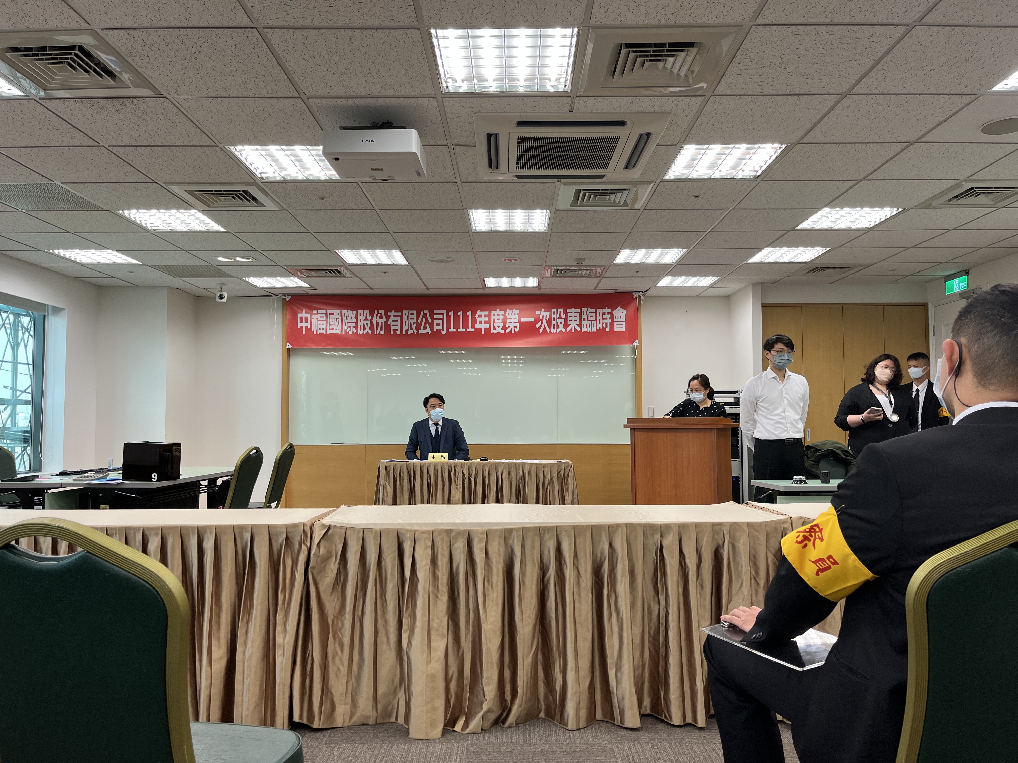 中福市場派今日召開臨股會，並選出吳進成為新任獨董。