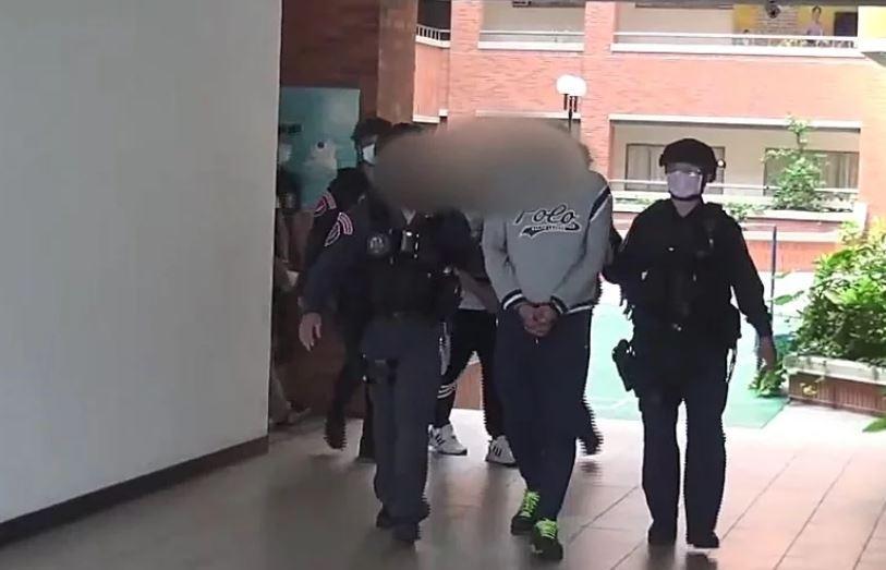 彰化縣警局此波掃黑檢肅48人到案，其中過半黑幫份子係遶境滋事而被捕。（警方提供）