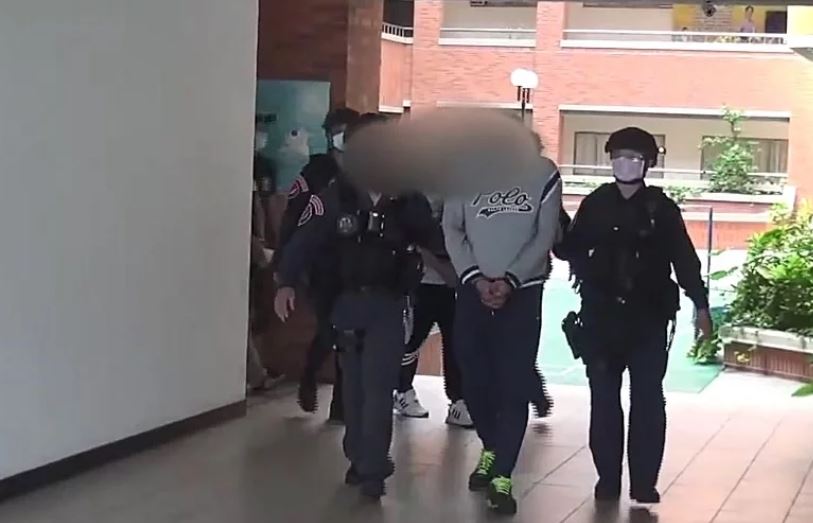 彰化縣警局此波掃黑檢肅48人到案，其中過半黑幫份子係遶境滋事而被捕。（警方提供）