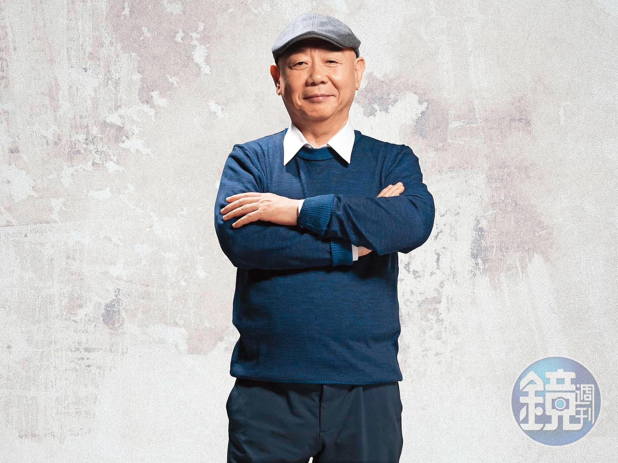 顧寶明展現資深演員的風範，只要簽約了就會來拍戲，來了就全力以赴，不管什麼樣的要求都能樂意配合。（翻攝自顧寶明臉書）