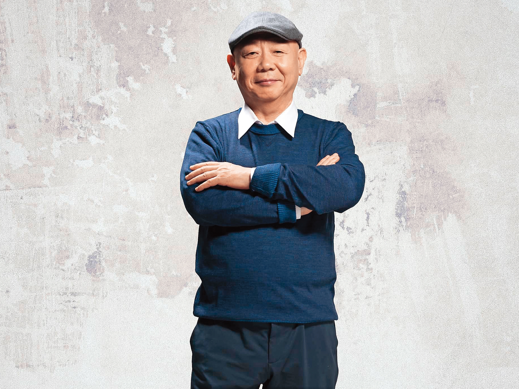 顧寶明展現資深演員的風範，只要簽約了就會來拍戲，來了就全力以赴，不管什麼樣的要求都能樂意配合。（翻攝自顧寶明臉書）