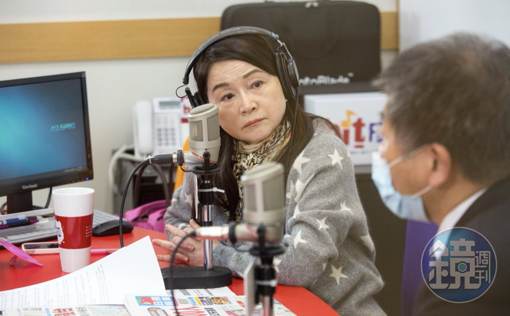 資深媒體人周玉蔻近日在社群媒體上宣佈PCR檢測結果為陽性,因此向節目製作單位請假十天隔離。(資料照)