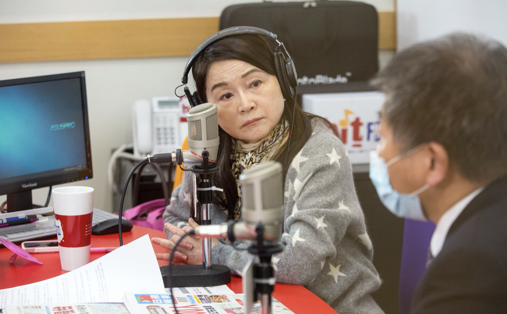 資深媒體人周玉蔻近日在社群媒體上宣佈PCR檢測結果為陽性，因此向節目製作單位請假十天隔離。（資料照）