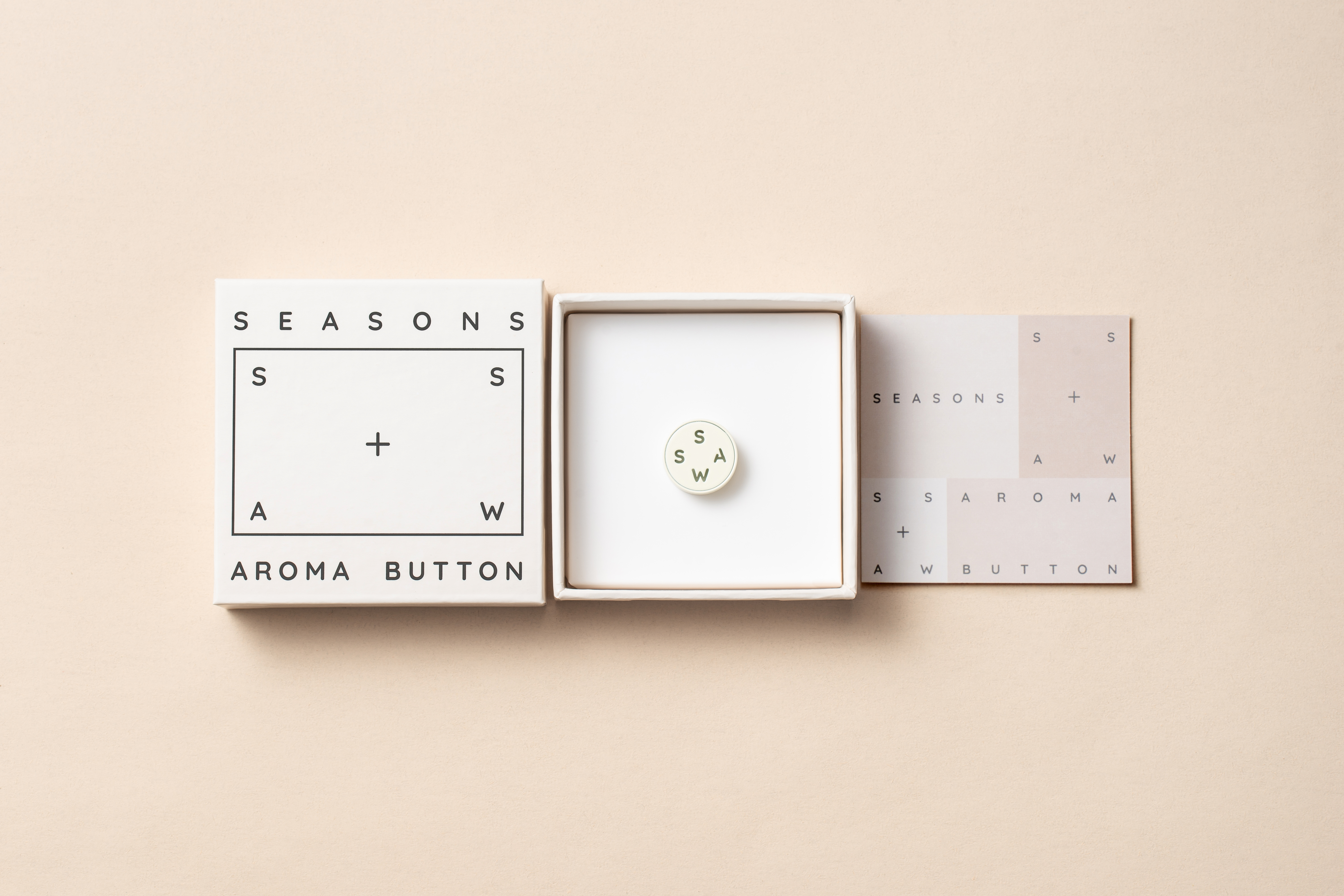 SEASONS口罩香氛釦。NT$380（10/10 HOPE提供）