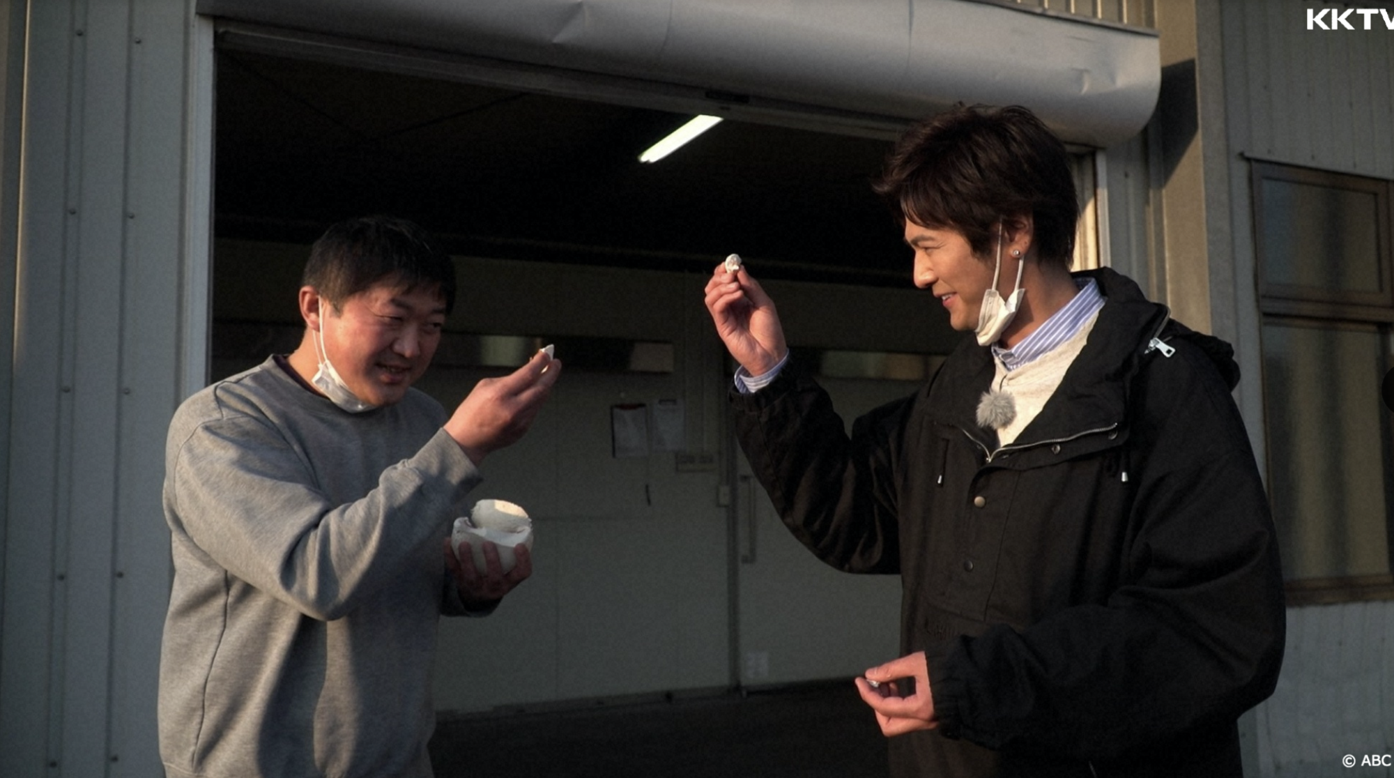 速水茂虎道開餐車走訪日本各地，用食物和民眾交朋友。（KKTV提供）