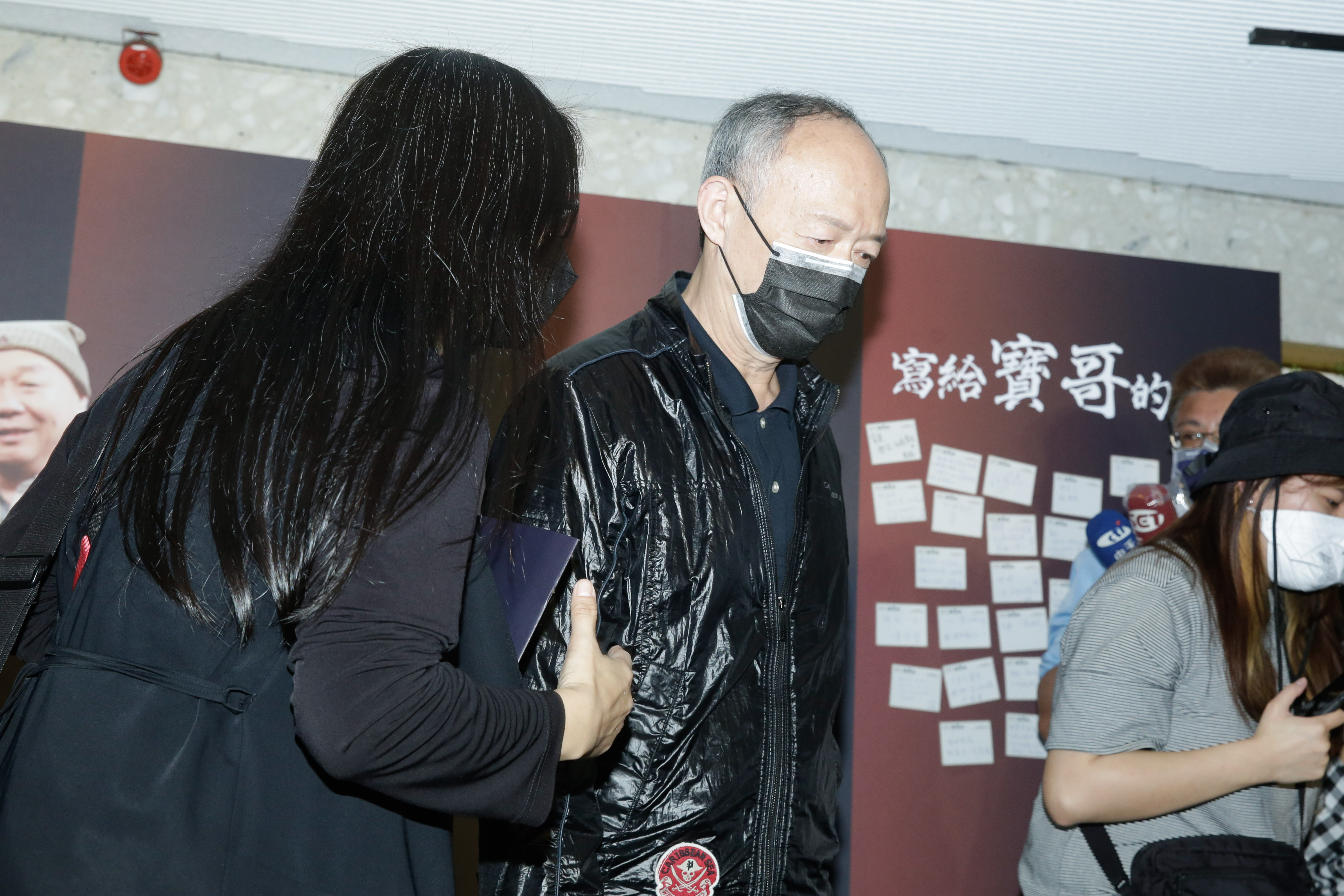 金士傑現身顧寶明追思會，以「武林高手」形容顧寶明，「他的離開對武林來說是很大的事情。」