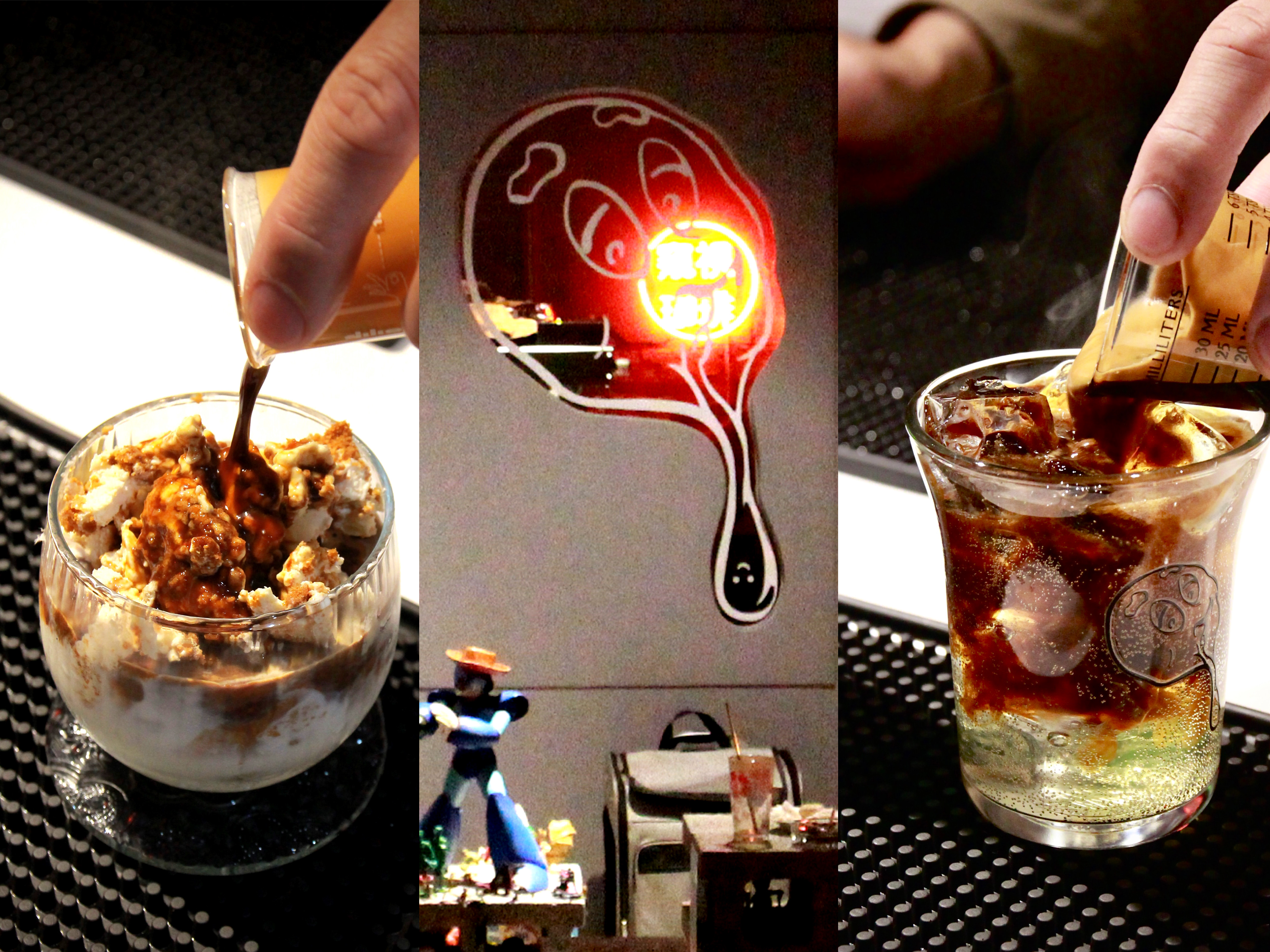 「窺視咖啡」不跟流行玩韓系，從裝潢到飲品都有自己的一套專屬風格。