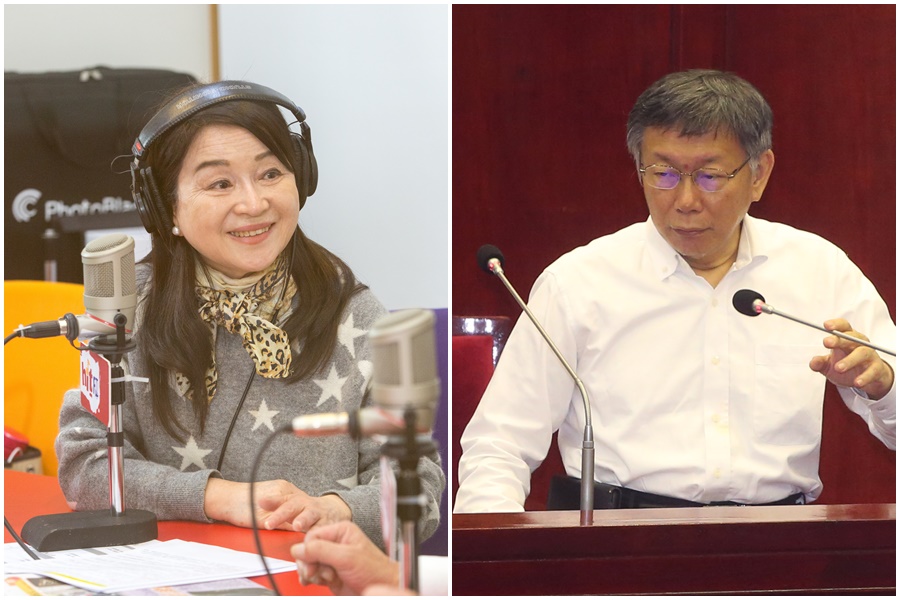 周玉蔻（左）爆出用特權到府PCR檢測，眾議員砲轟柯文哲（右）與北市衛生局。（本刊資料照）