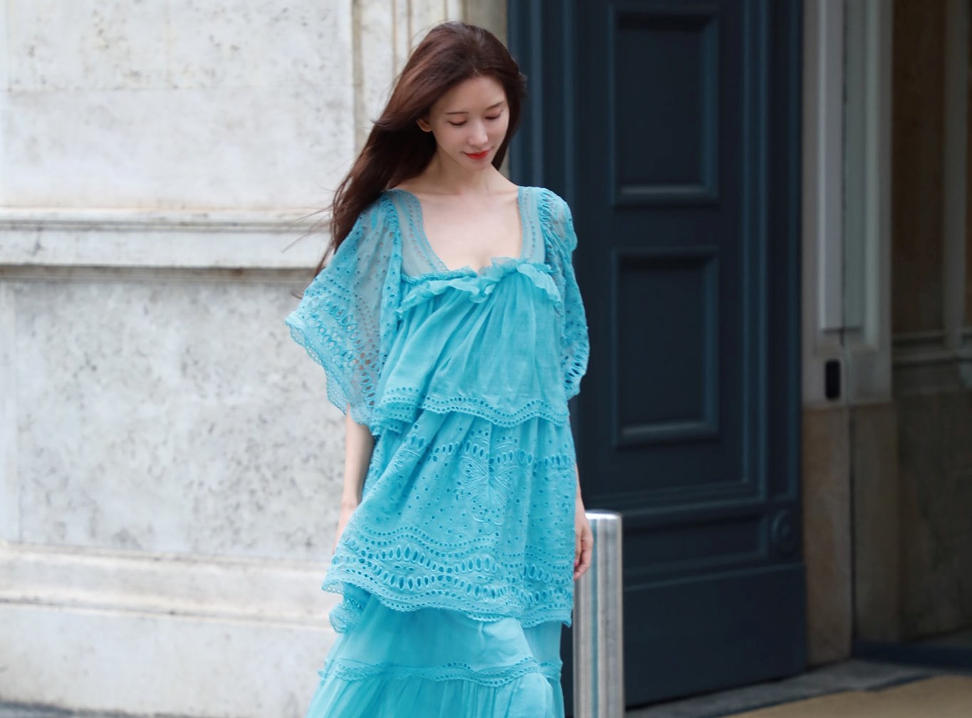 林志玲遭到不肖廠商盜用照片在成人用品廣告。（翻攝自林志玲臉書）