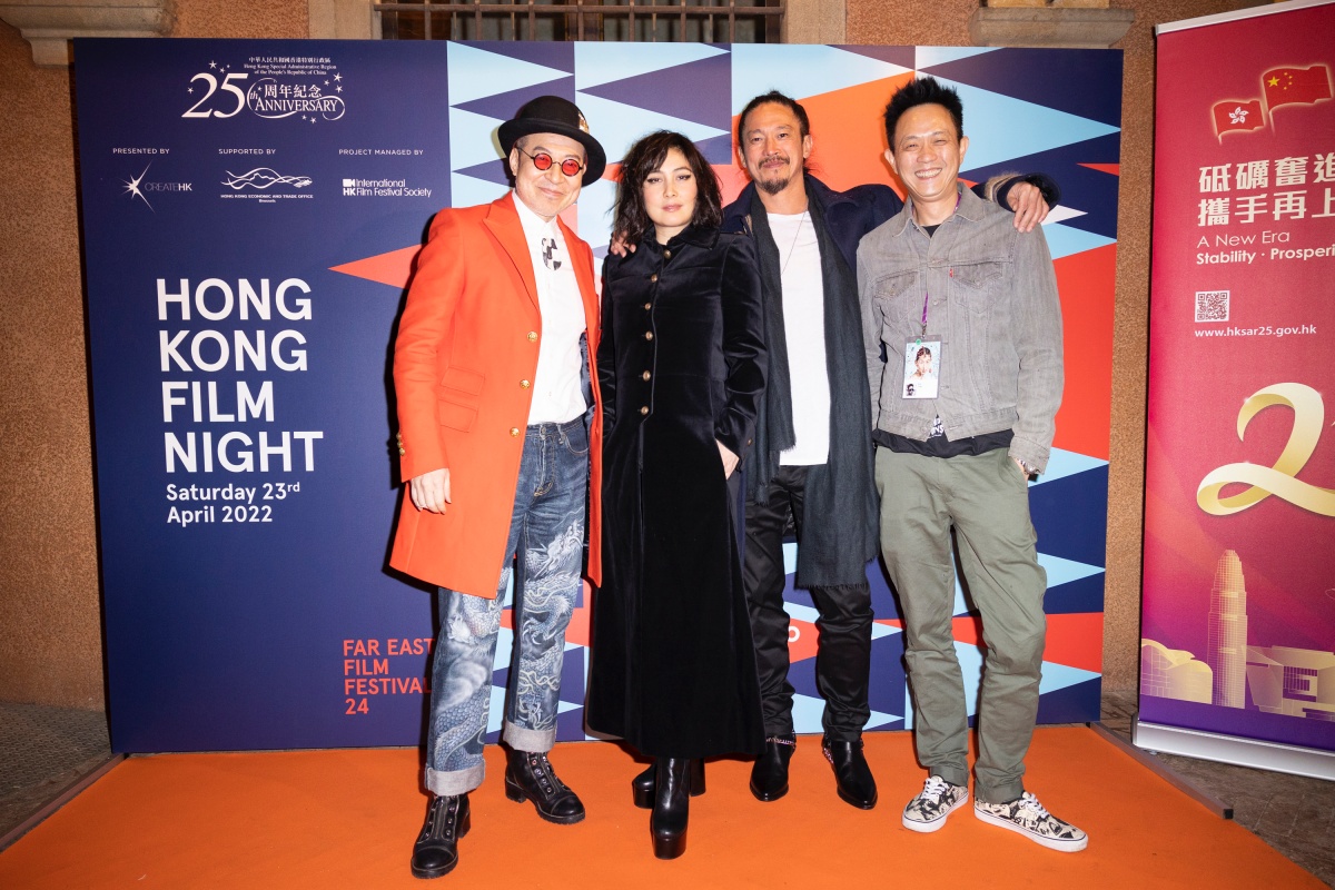 何超儀希望《尋找極致的喜悅：火與冰》在疫情期間可以為大家帶來歡樂的能量，笑著面對困難。（852 Films提供）