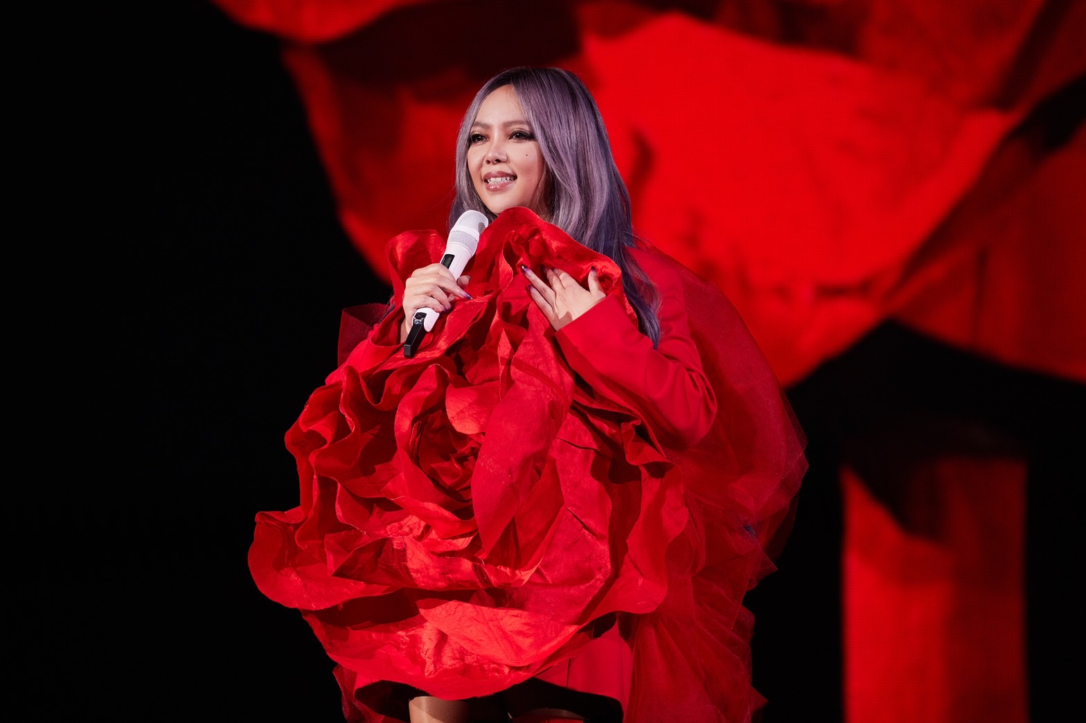 張惠妹演唱會結束後，目前爆出破百人確診。（聲動娛樂提供）