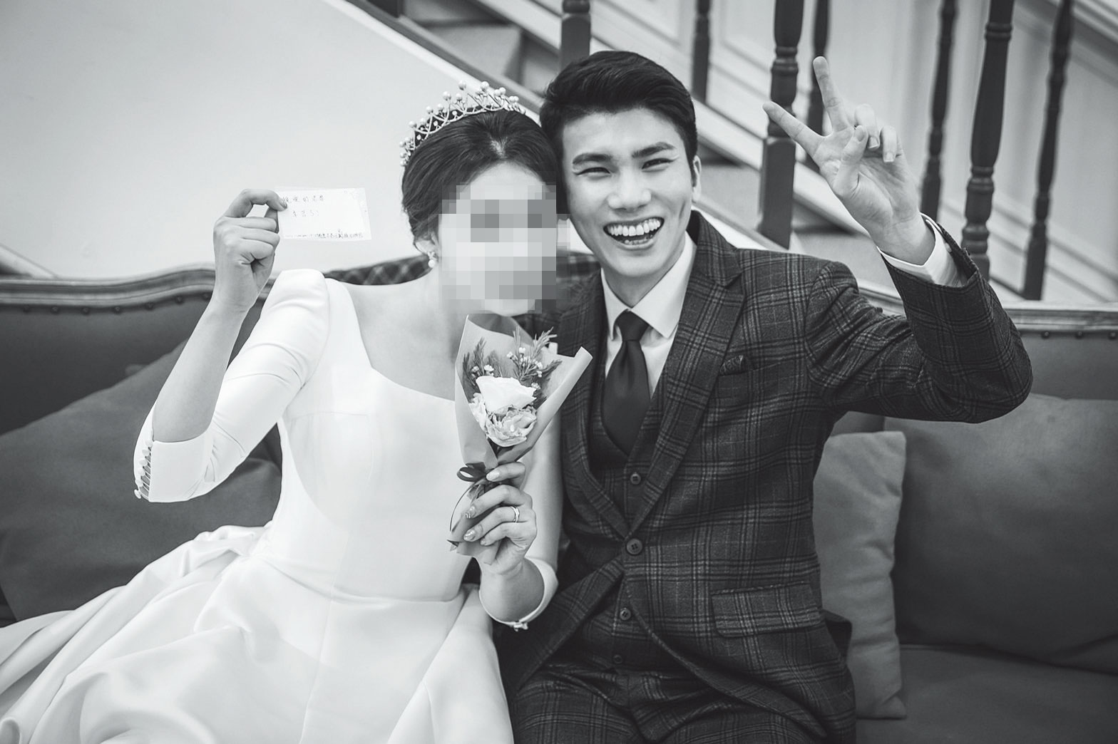 李立常與妻子交往1年多後結婚,如今甜蜜的畫面已成追憶。(讀者提供)