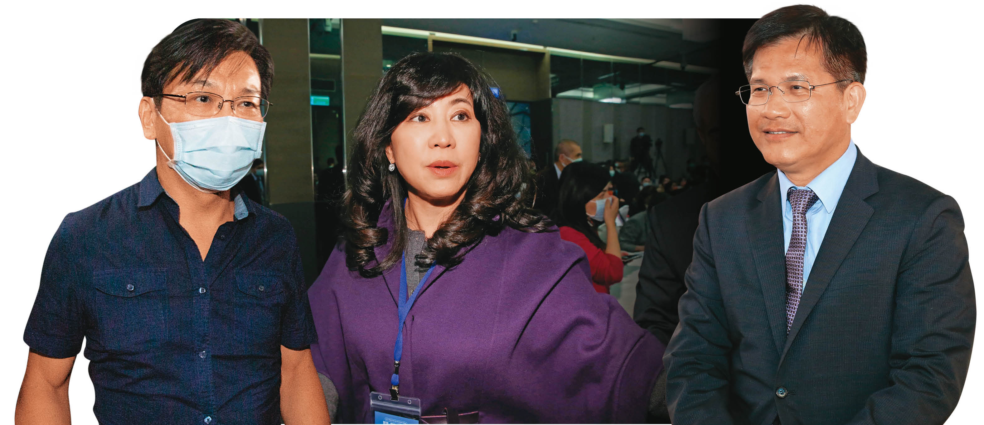 SOGO立委集體索賄案有重大進展，前代力量前黨主席徐永明家中搜出300萬元現金，但說法一變再變，意外將台數科董事長廖紫岑與林佳龍捲入。