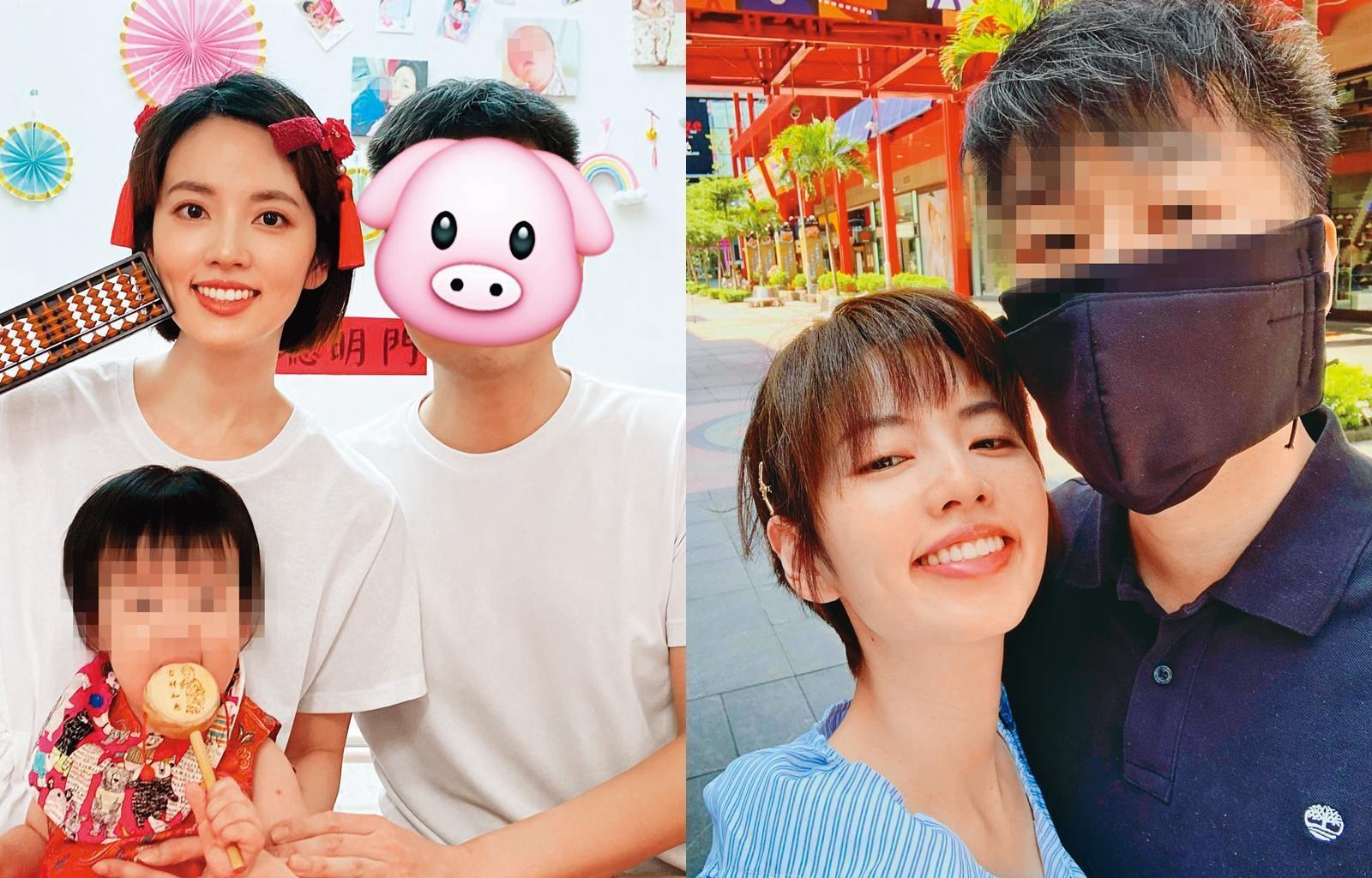 去年3月,阿諾還和前夫為女兒舉行抓周儀式,但4個月後,兩人就協議離婚。(艾迪昇傳播提供)