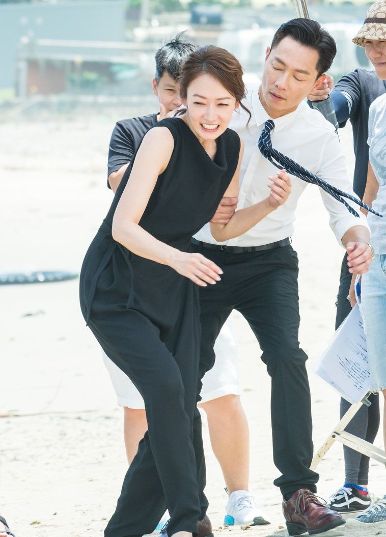 潘慧如和謝祖武4年前在TVBS八點檔《初戀的情人》演舊情人。(翻攝初戀的情人臉書)