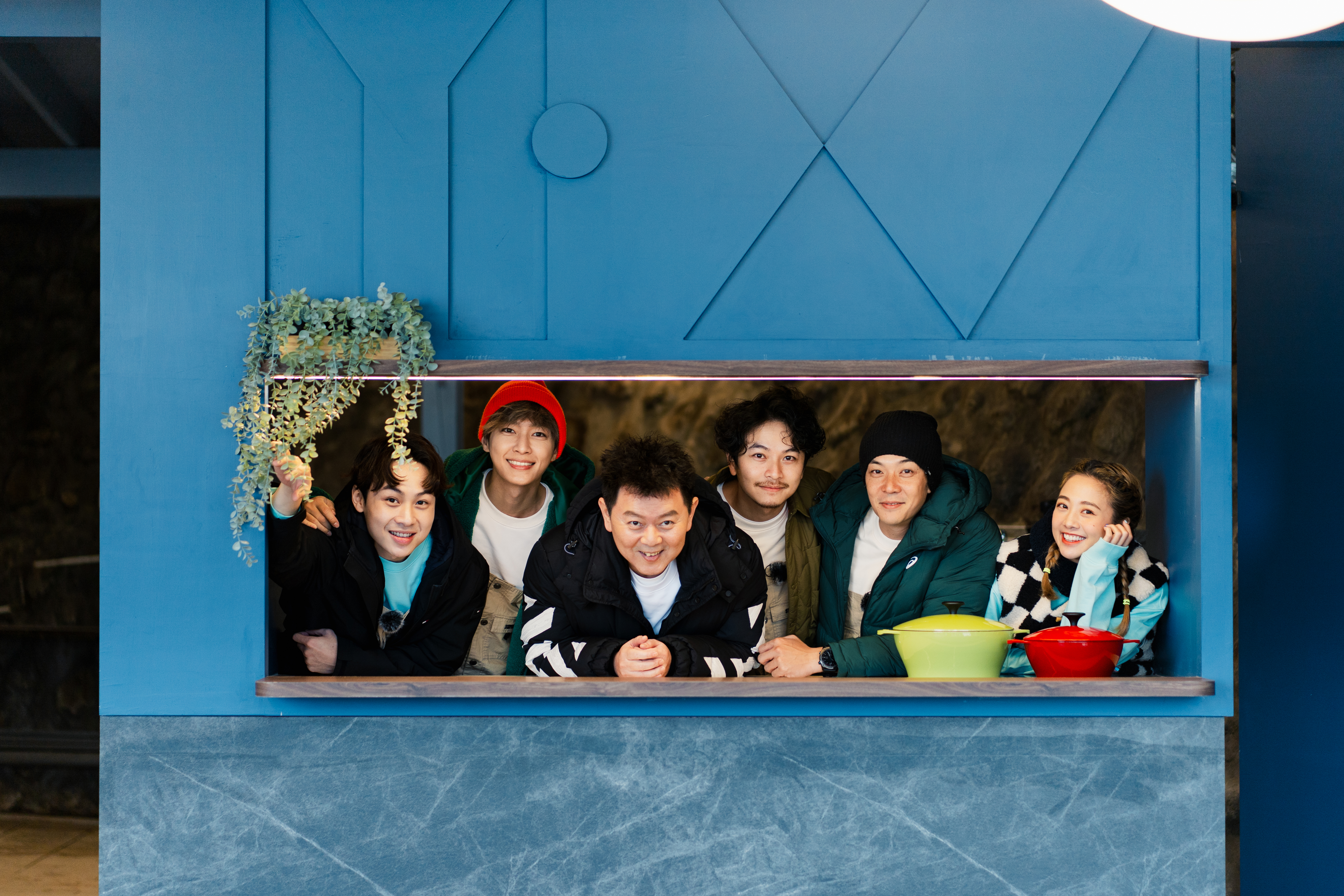 《來吧！營業中》再創高收視，姚元浩喊話收視觀眾破3要跳海。（TVBS提供）