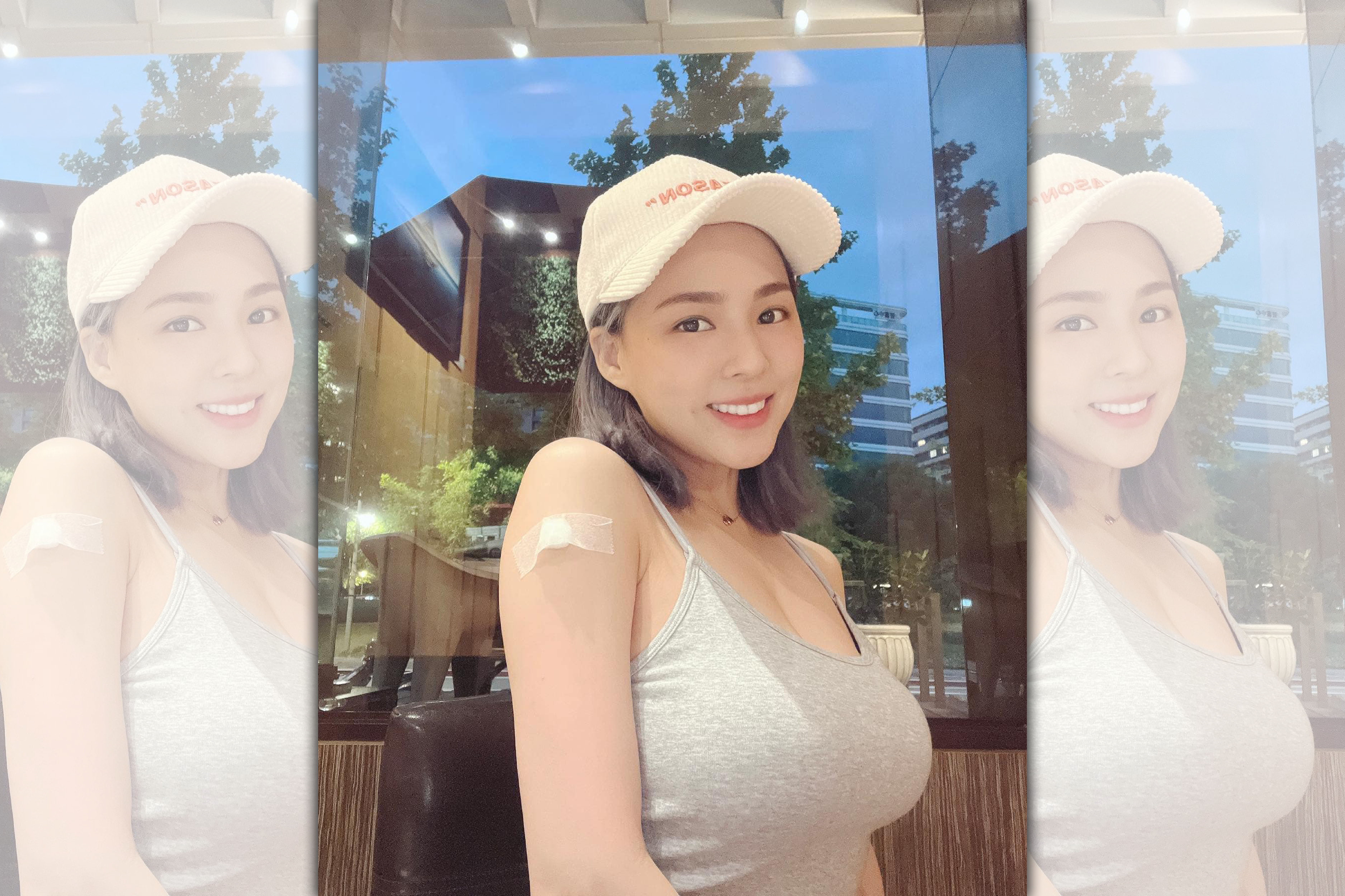 熊熊Po文打第三劑疫苗，意外引網友熱議。（翻攝自熊熊臉書）