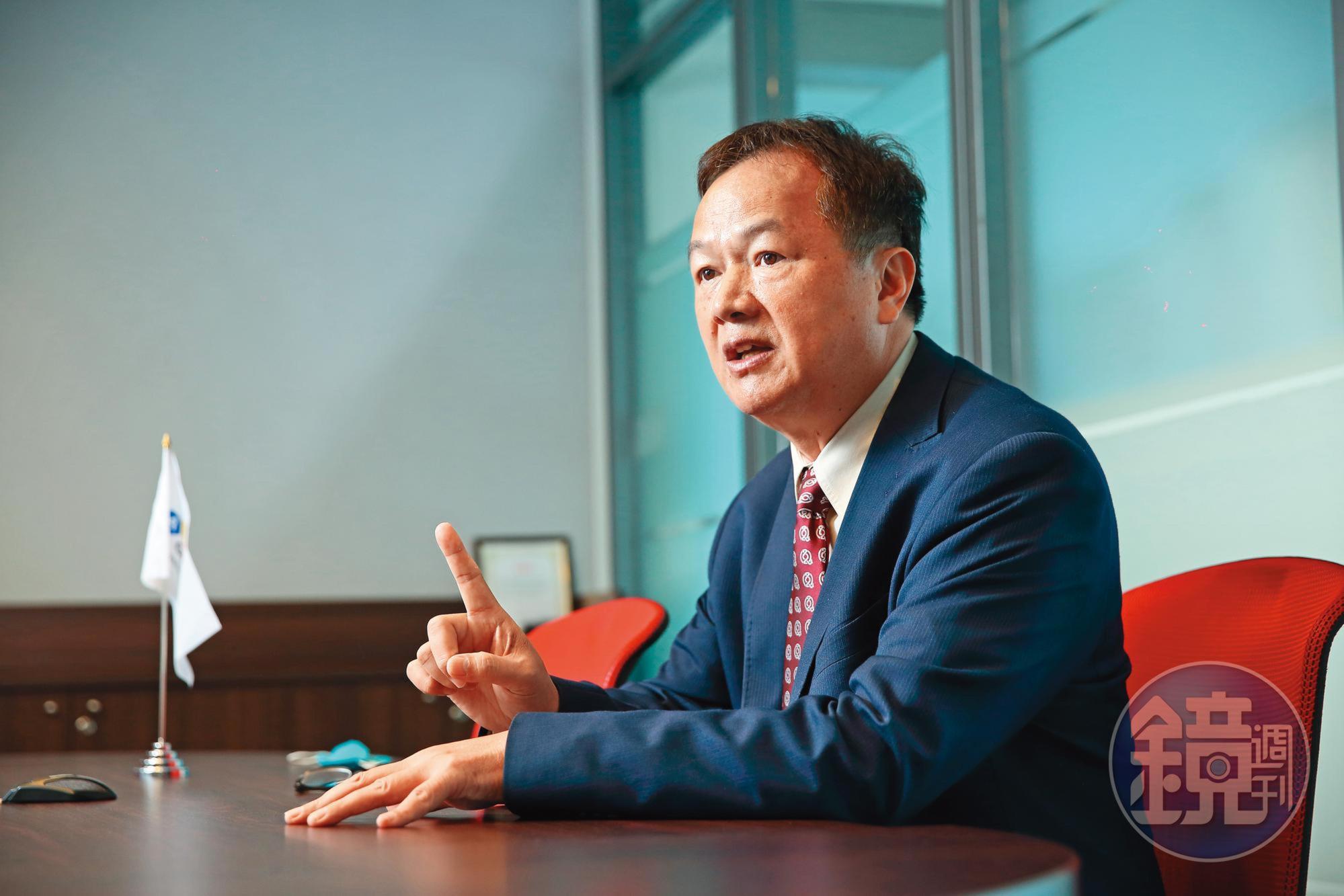 行動基因是台廠少數自建文庫、試劑開發與判讀團隊的檢測業者，所以獲得聯電創投青睞入股。（行動基因執行長陳華鍵）