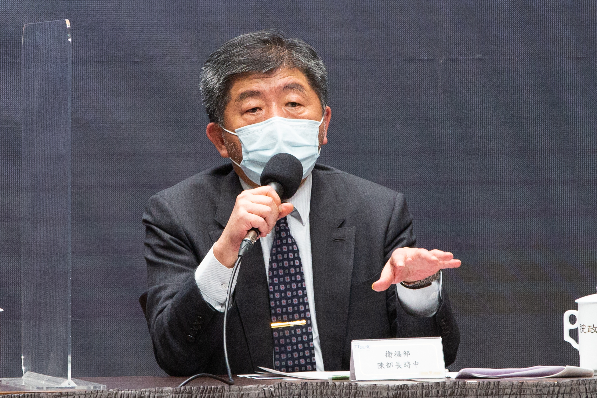 黃暐瀚今於臉書po文分析，陳時中（圖）是否參選台北市長，「疫情，是唯一關鍵。」（本刊資料照）