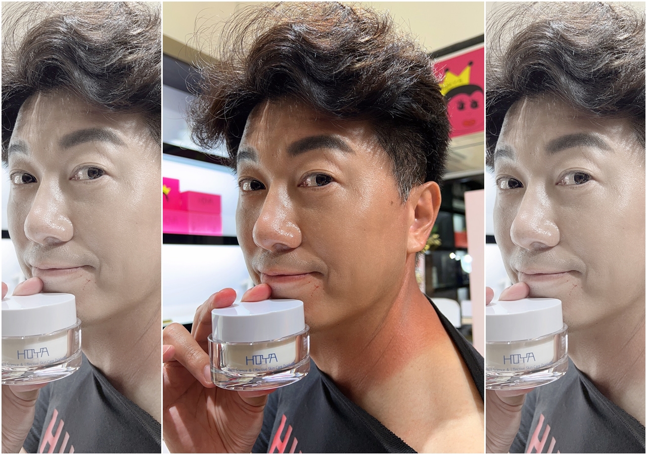 吳皓昇拍一整天《黃金歲月》漁港邊外景戲，曬傷連忙回去找猴爺產品擦。（民視提供）