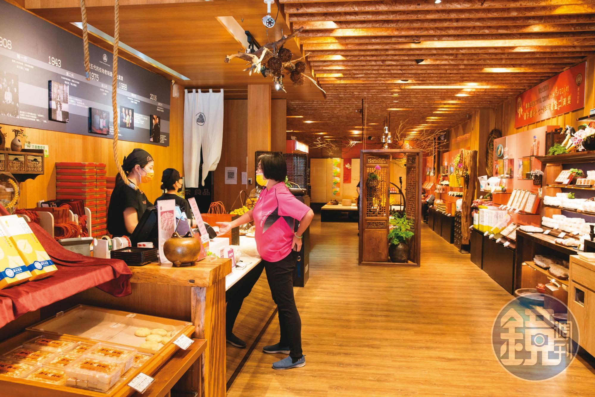 陳允宝泉店內擺設皆出自翁羿琦巧思，充滿日式風味。
