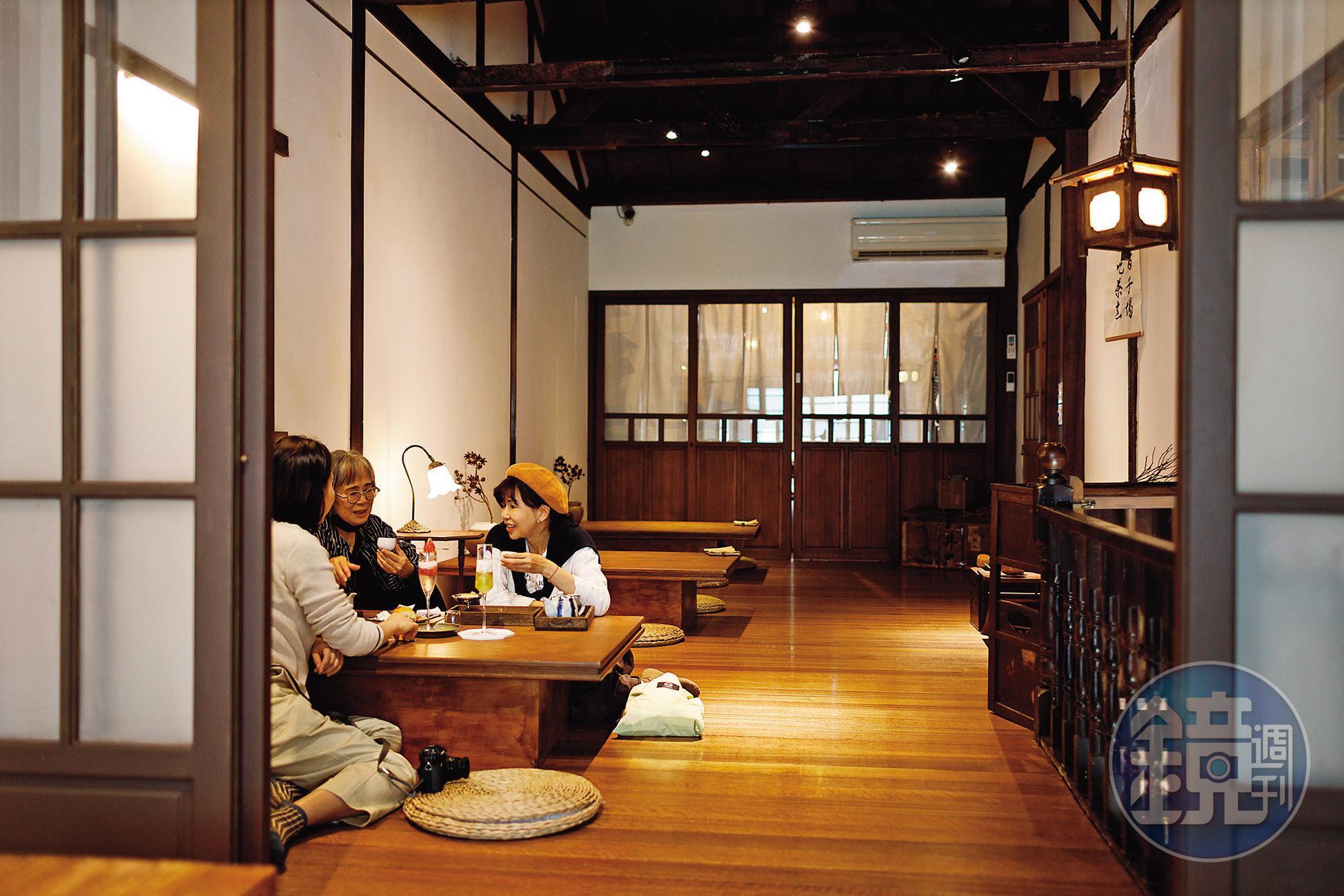 開幕不到半年的「堀川茶事」,已是嘉義最熱門的預約店家,不論平假日總是吸引許多遊客慕名而來。