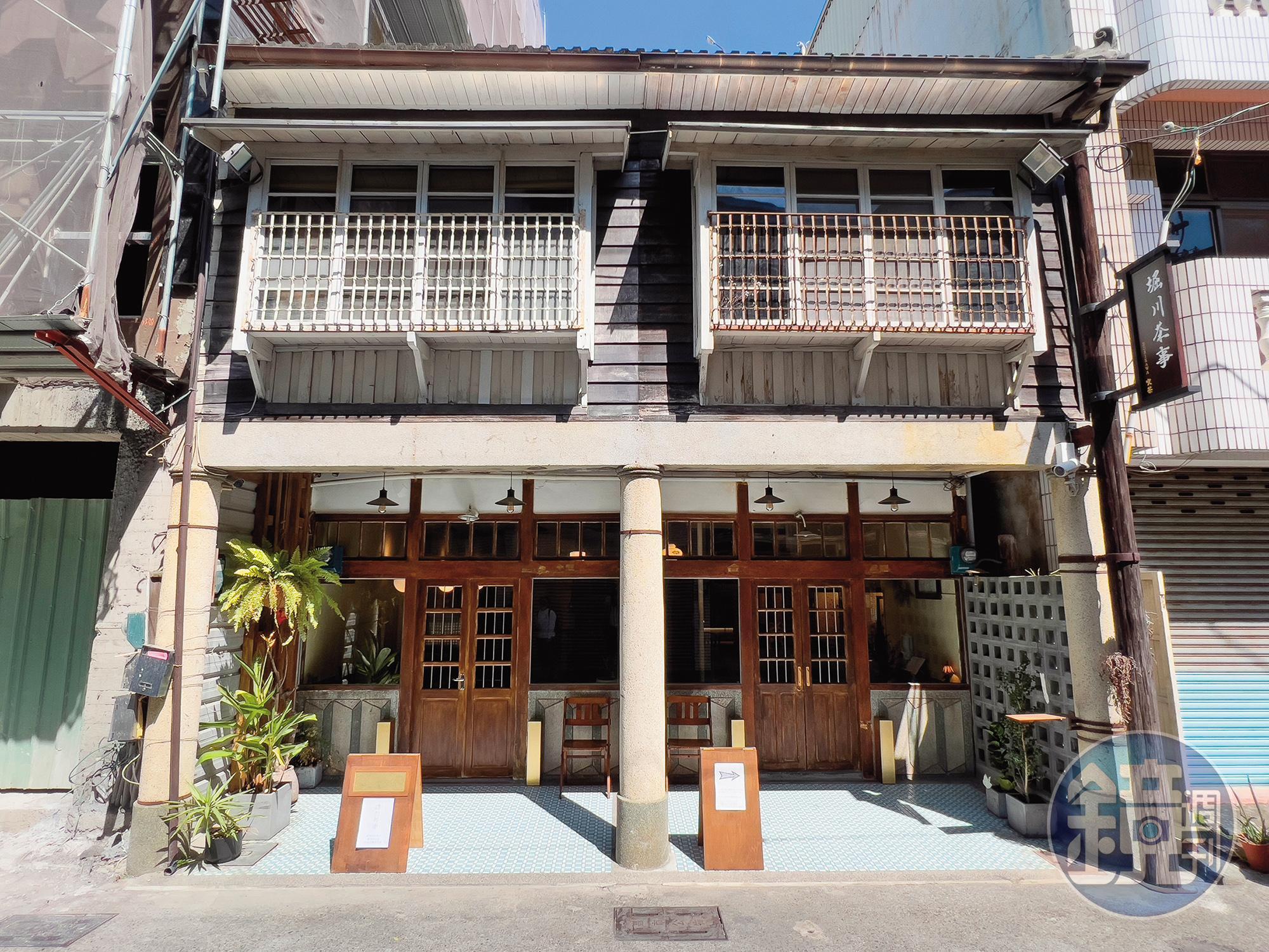 「堀川茶事」座落在超過70年歷史的日式老屋裡。