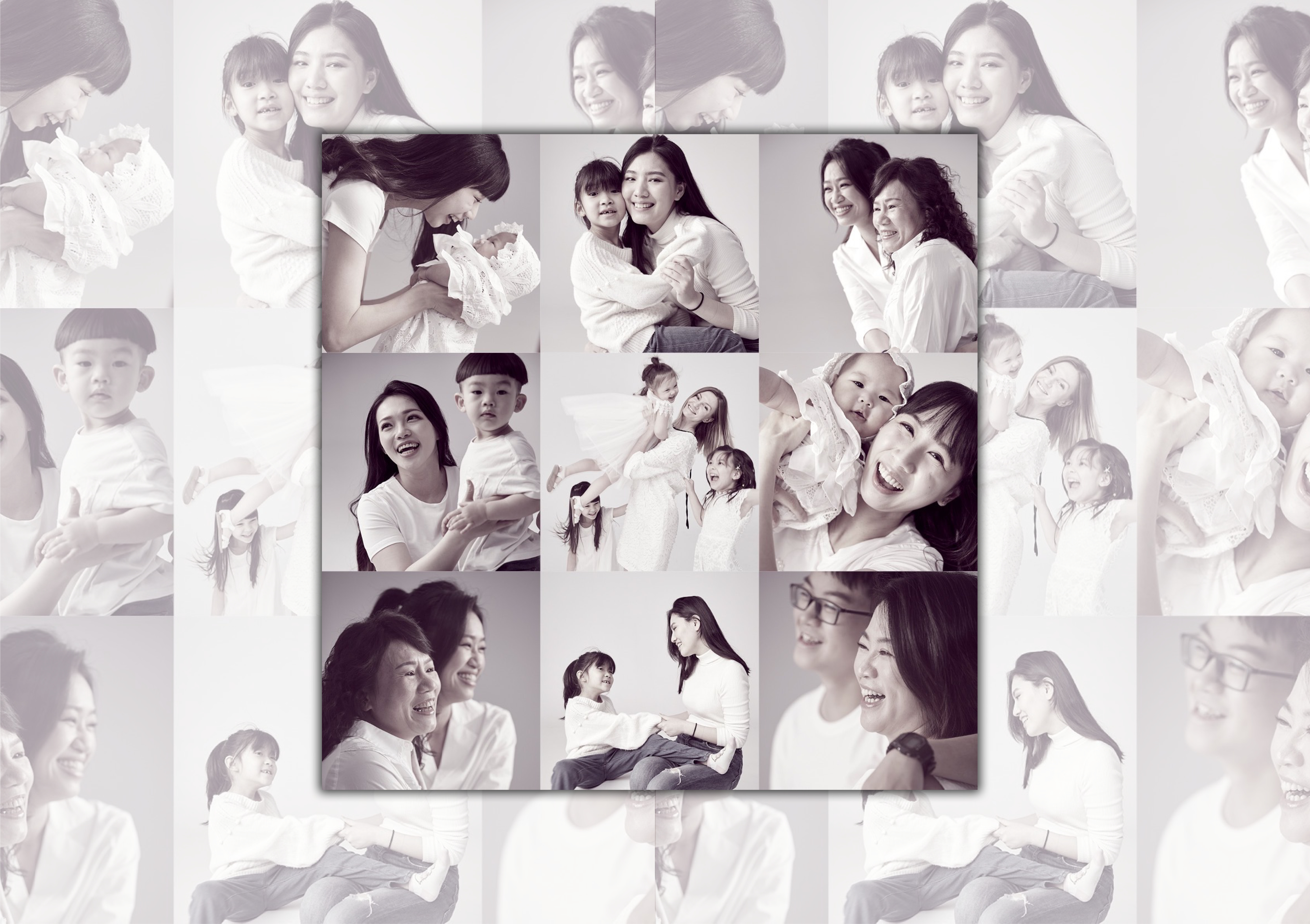 台灣女裝品牌iROO今年母親節推出「媽媽最燦爛的笑容」照片募集活動，首獎可獲得52萬元購物金。（iROO提供）