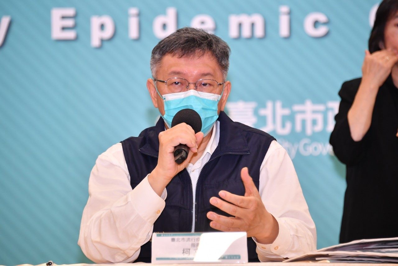 北市將於5/5起開打兒童莫德納疫苗，家長若有需求可申請陪同孩子接種。（台北市政府提供）