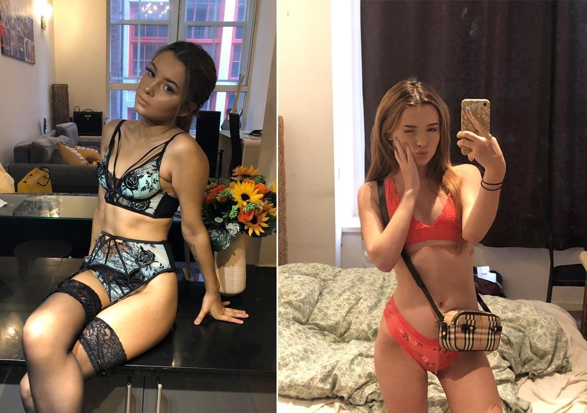18歲英國正妹靠清涼照賺錢獲得媽媽支持,如今月收92萬元。(翻攝Brittany Olivia推特)