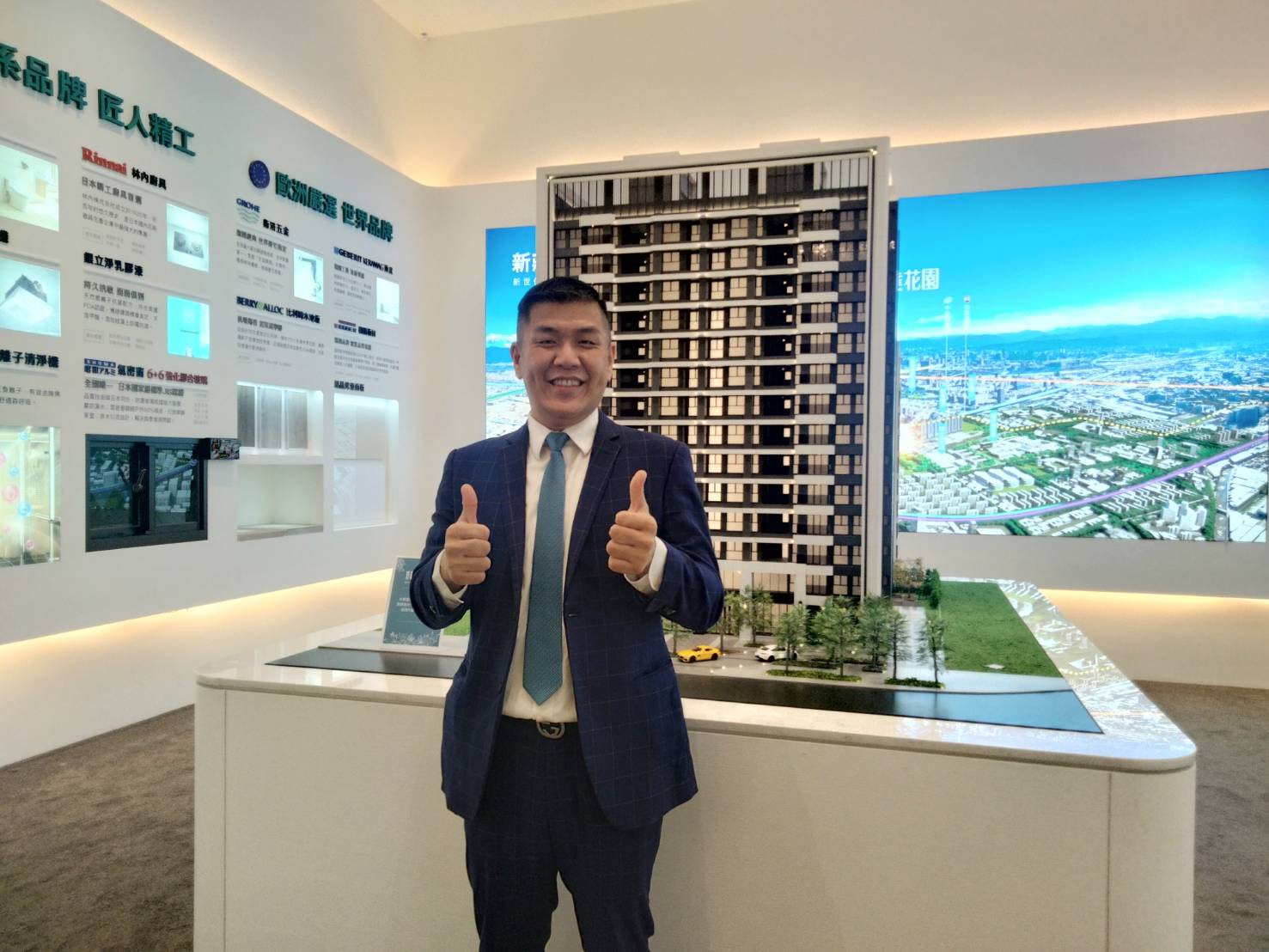 科達建築董事長推案規劃出巧思，神明廳設計搶三代同堂客群。