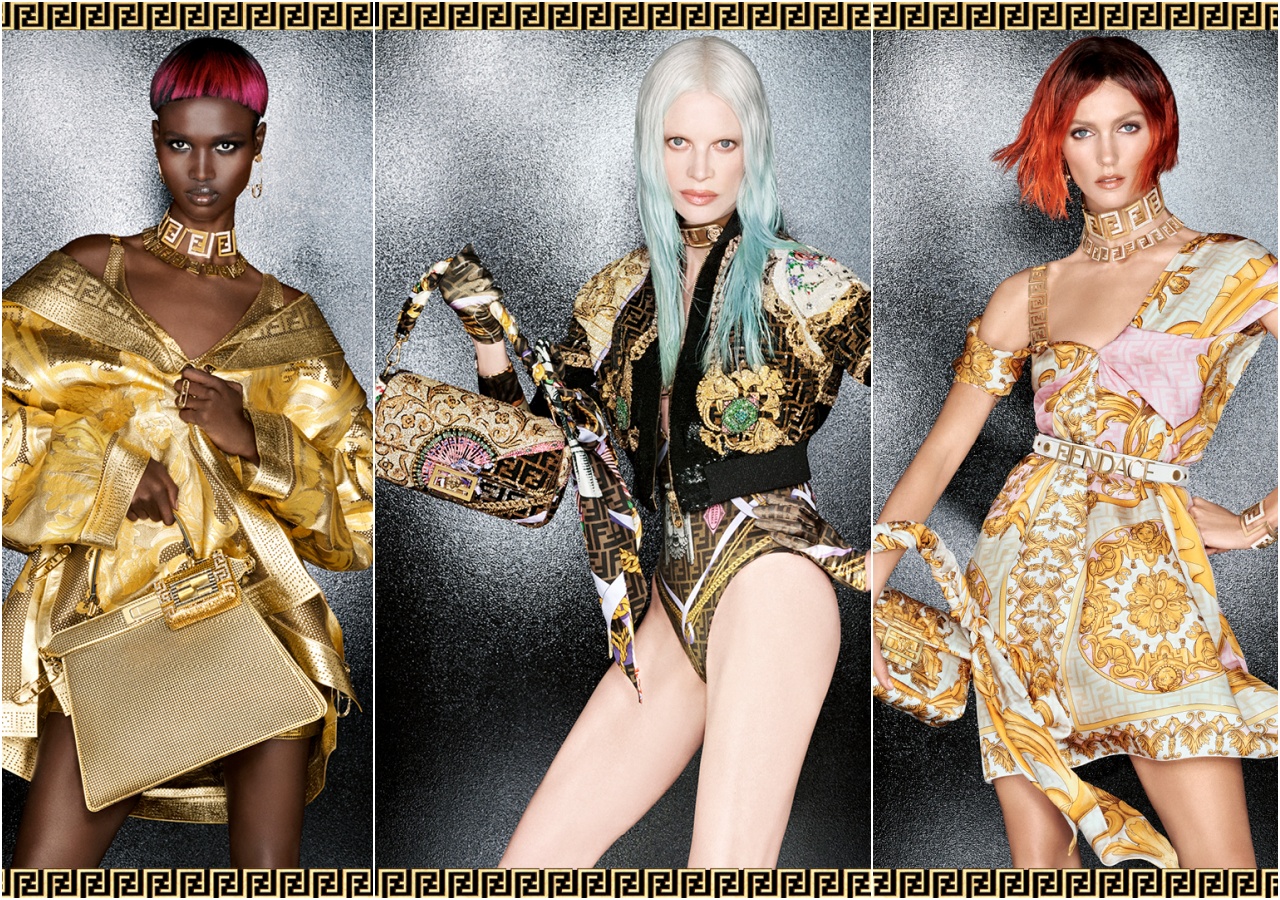 VERSACE BY FENDI – FENDI BY VERSACE雙品牌聯名系列將於5月12日起開始販售。（FENDI提供）