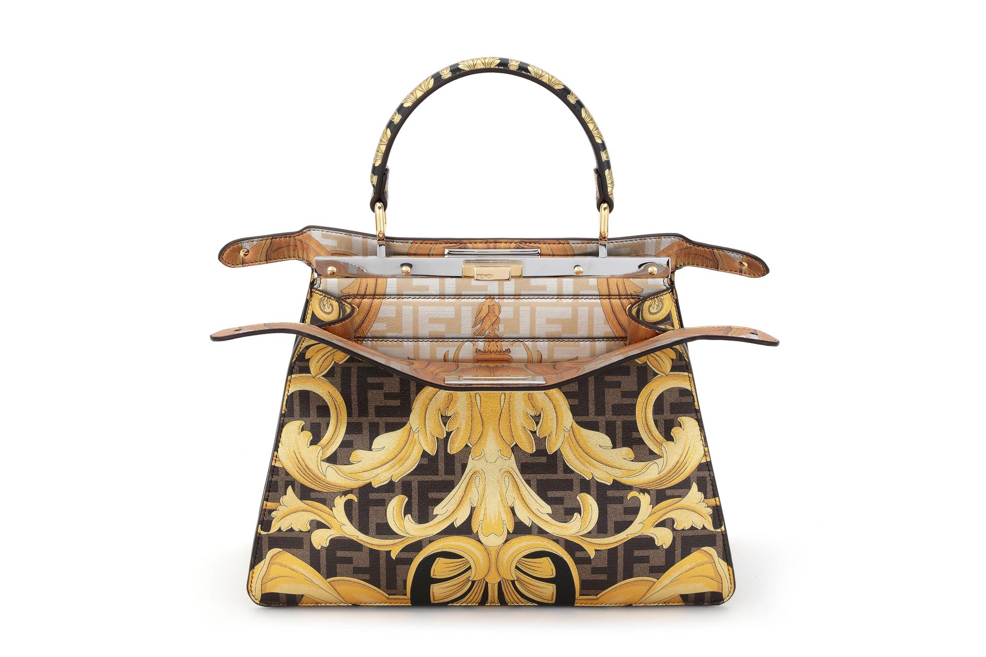 FENDI FENDACE膠囊系列Peekaboo ISeeU Medium。NT$220,000（FENDI提供）