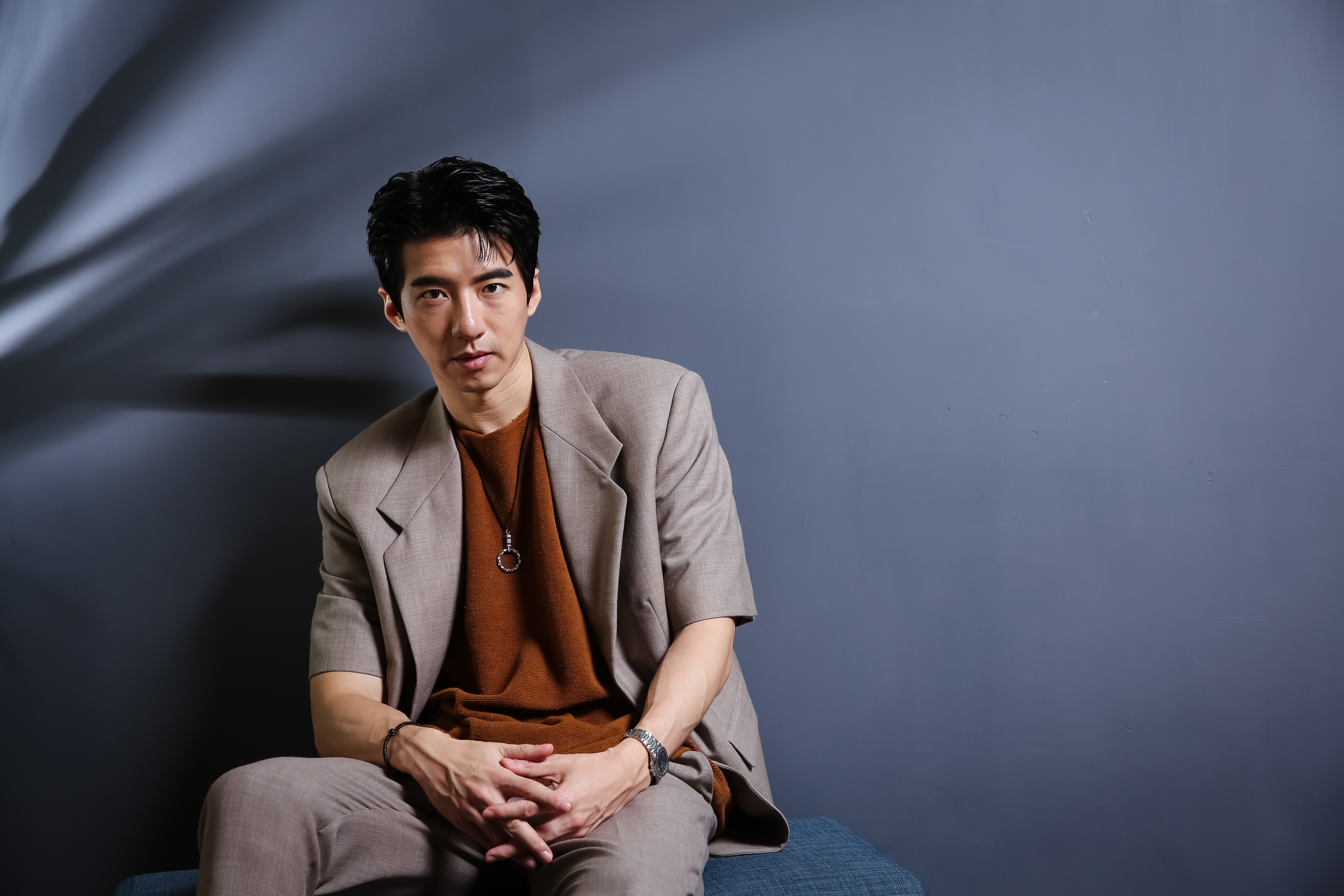 傅孟柏退伍後曾度過一段迷惘的日子，當時他也調侃自己很「魯」。