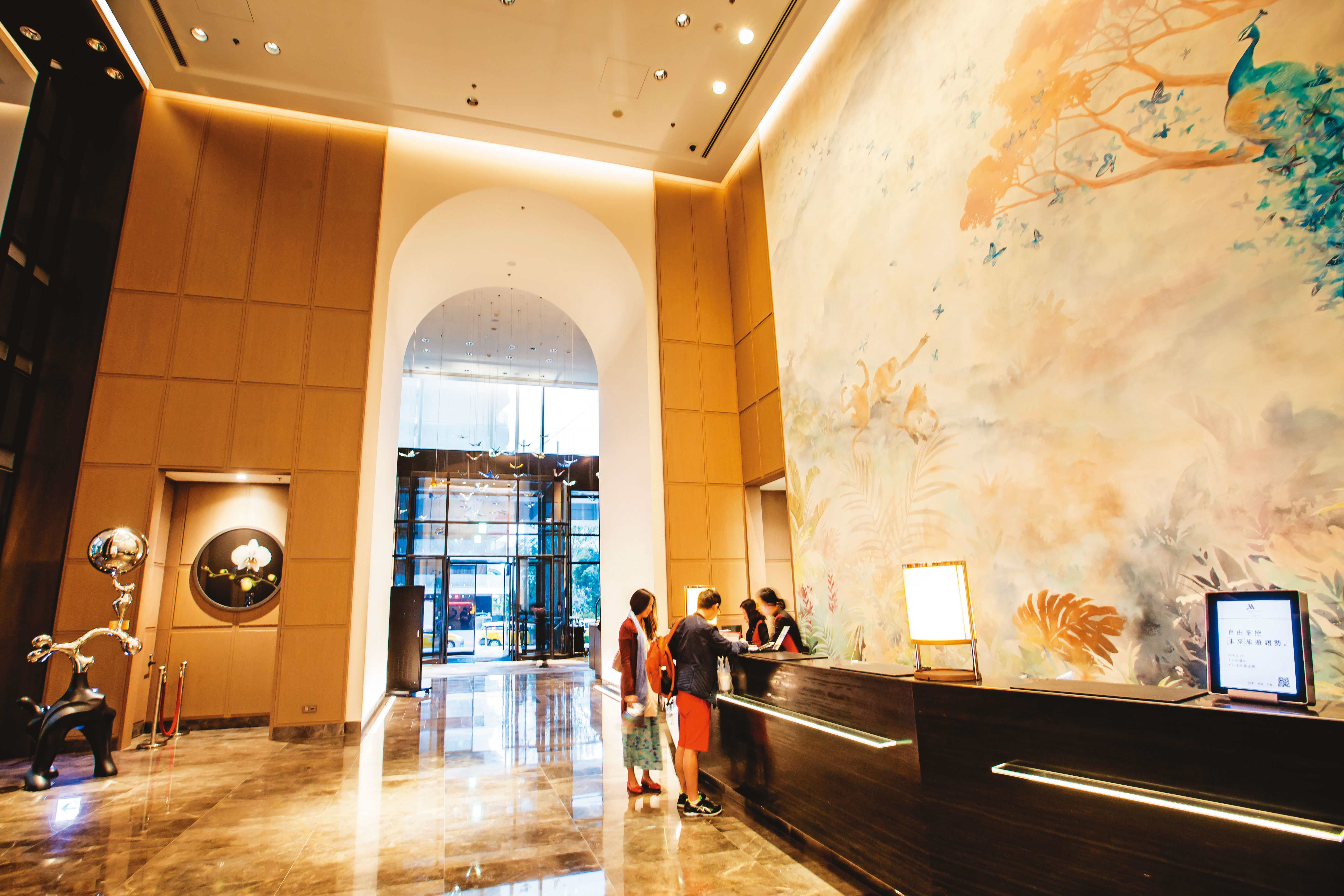 台灣五星飯店業競爭激烈,各業者都積極爭搶人才。圖為萬豪酒店。