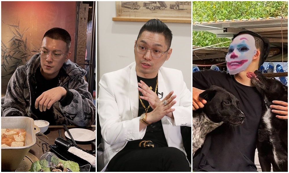 易經命理師高煜霖針對3位大網紅，用「易經生肖姓名學」分析。（本刊資料照、翻攝自鳳梨粉絲專頁、勾起你心中的惡粉絲專頁）