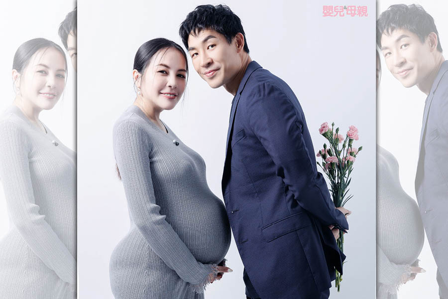 藍鈞天去年和老婆陳羽柔歡度結婚六周年紀念日，緊接著就宣布升格當二寶爸。（嬰兒與母親雜誌提供）