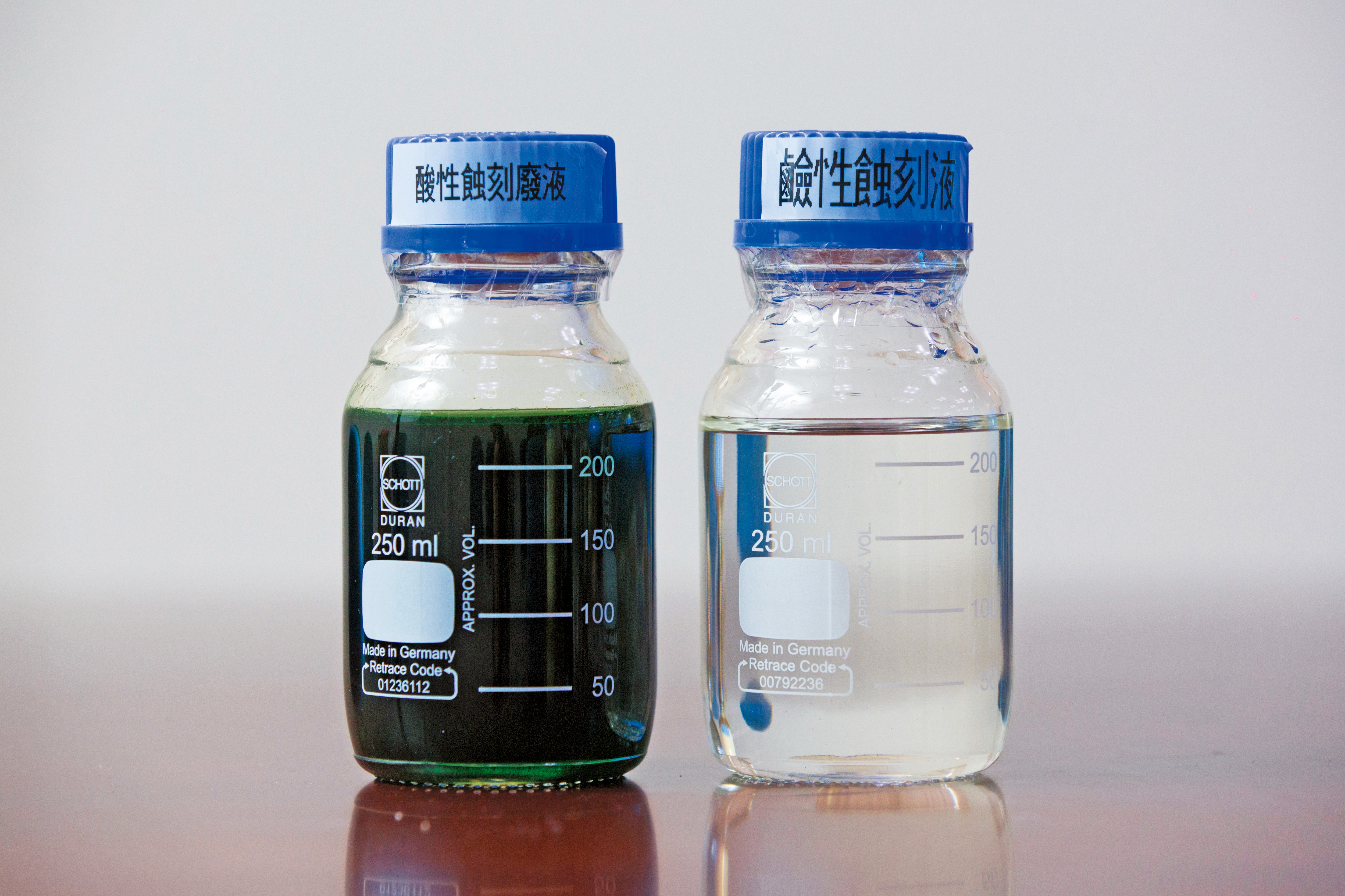 昶昕販售酸性、鹼性蝕刻液給電子業者，之後買回含銅或錫的廢液精煉。