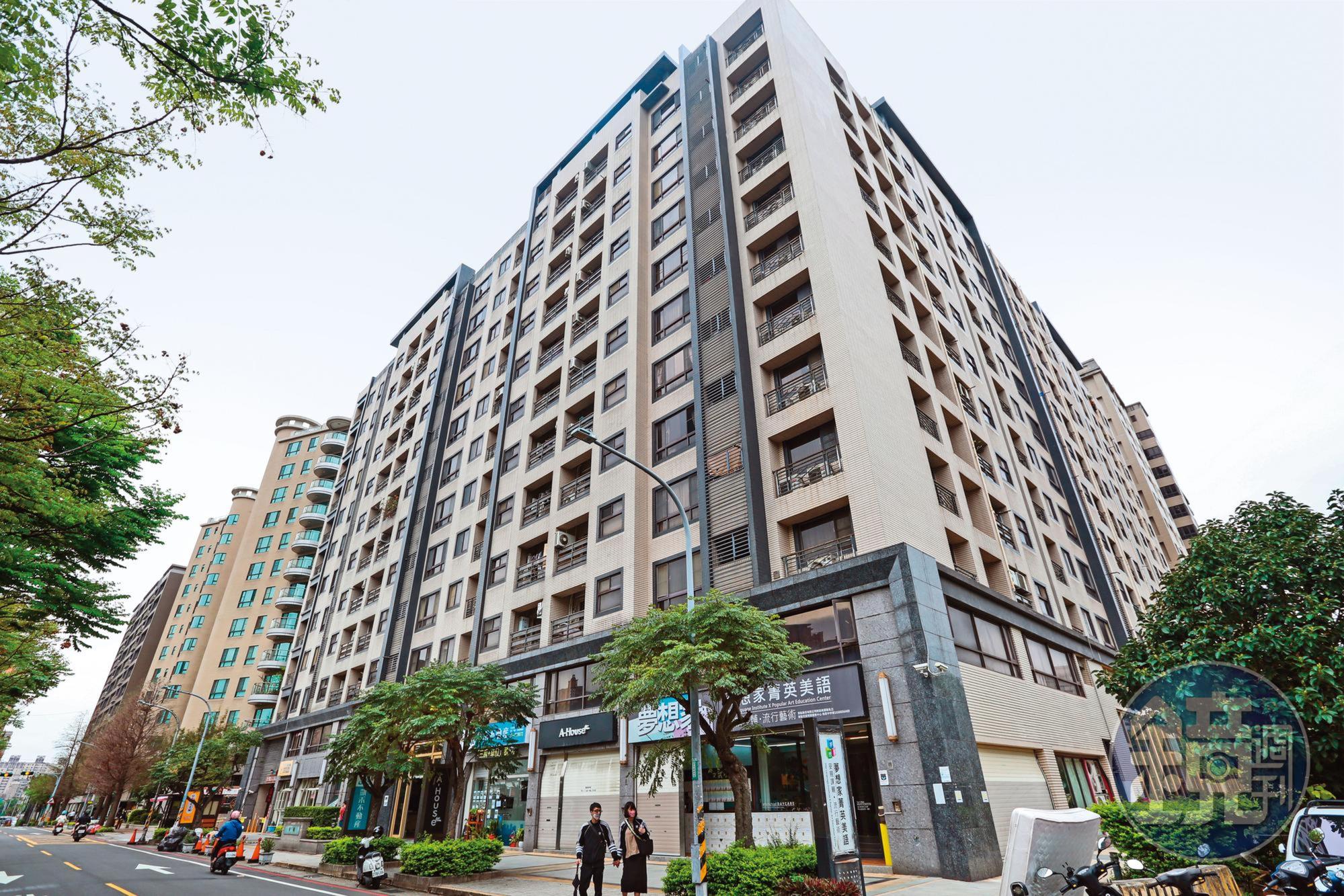 億萬房產集團主推的桃園社區型住宅，屋齡約10至20多年。