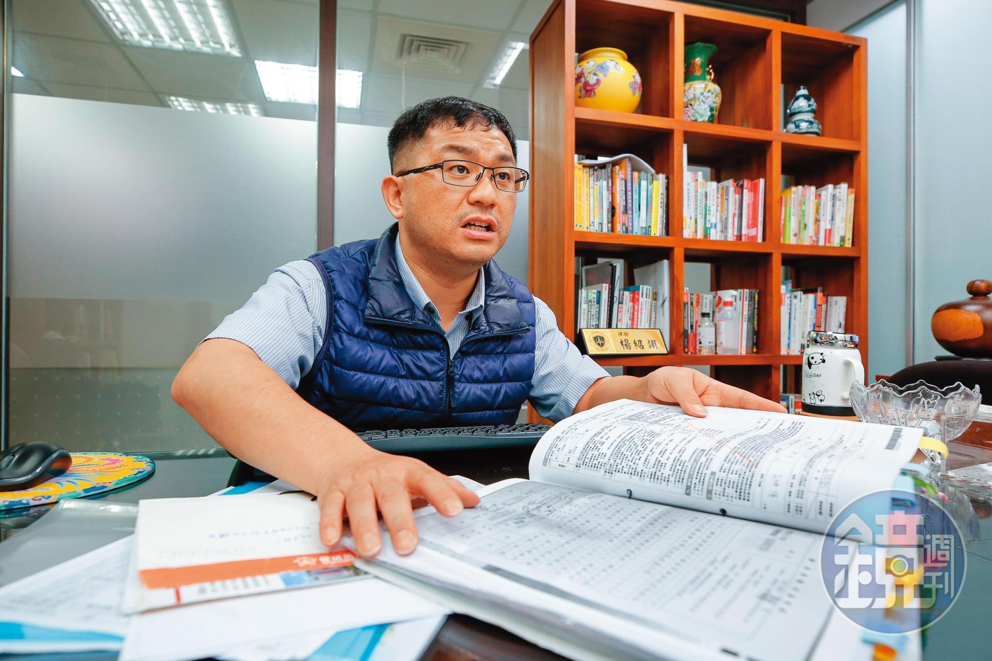 禾亞法律事務所主持律師陳夏毅提醒，高額貸款買房，未來還款壓力大。