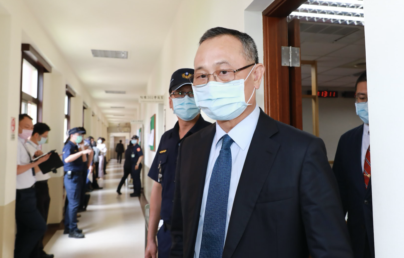 警政署證實陳家欽PCR結果為陽性確診，目前健康良好，無明顯症狀。（資料照）