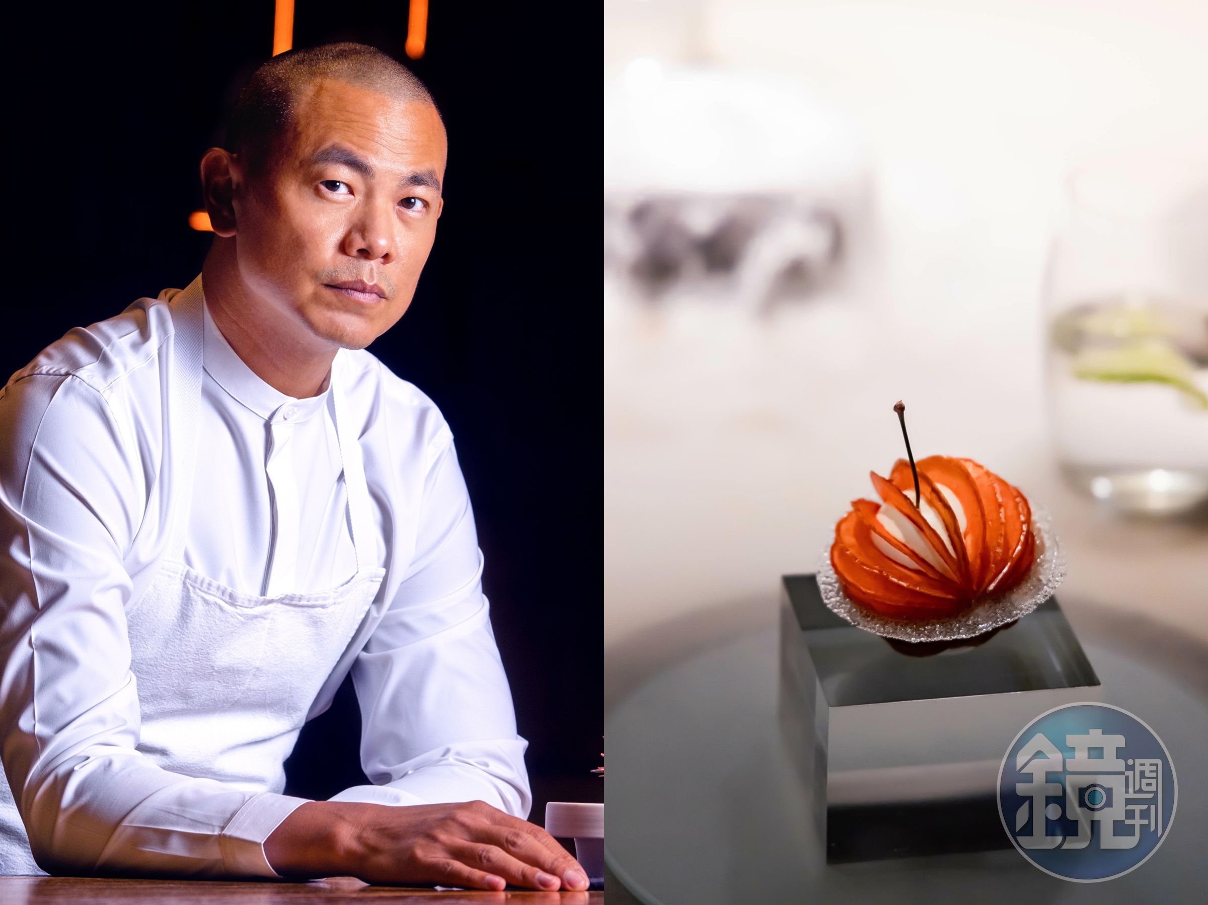 名廚江振誠為「We Are What We Eat：Seed」NFT的藏家設計獨家餐點。（FineDayClub提供）