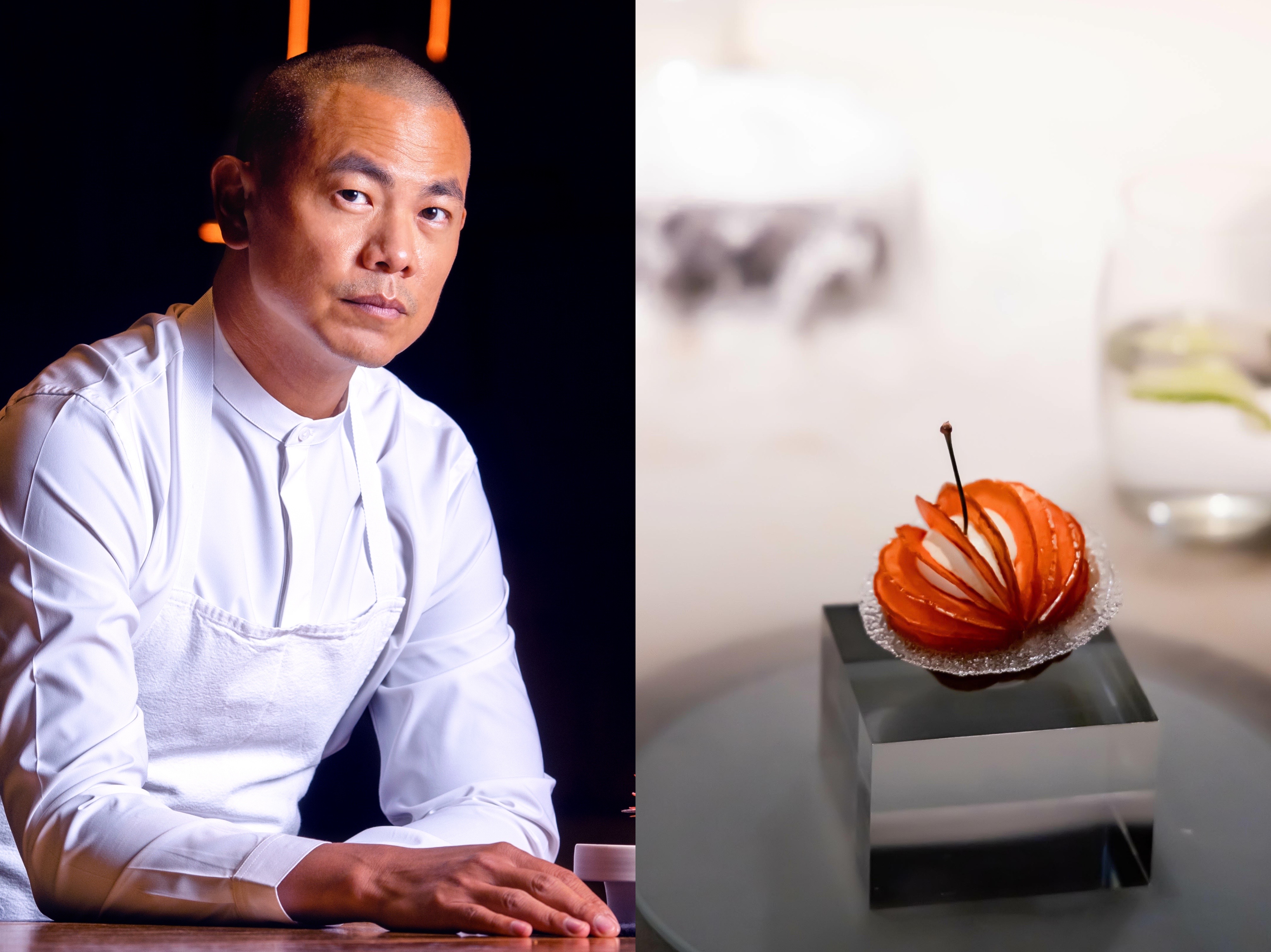 名廚江振誠為「We Are What We Eat：Seed」NFT的藏家設計獨家餐點。（FineDayClub提供）