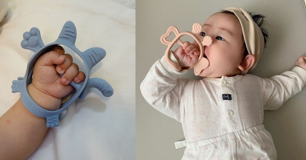 你家寶寶見什麼都想「咬」嗎？固齒器將是新手爸媽育兒的好幫手喔！