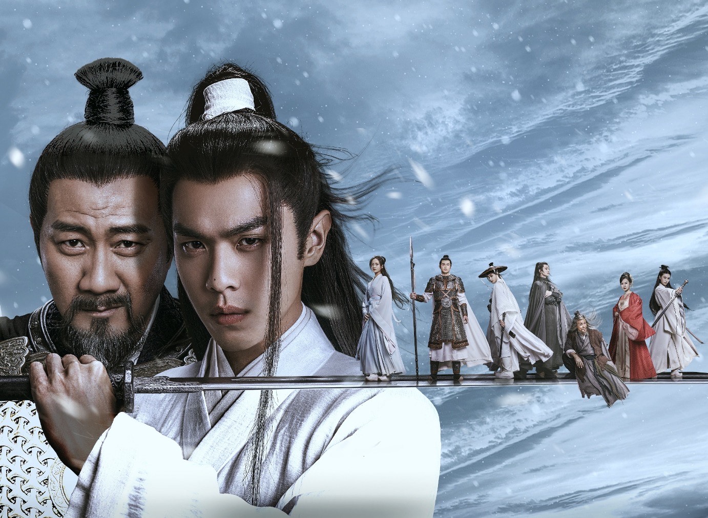 胡軍當初接演北椋王徐驍一角，最關鍵的準備就是讀劇本，他希望這個人物能跟以往自己的角色做出區別。（中視提供）