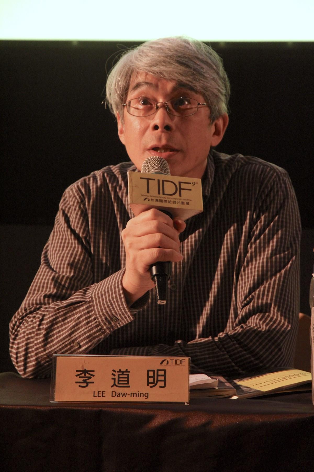 台灣國際紀錄片影展「傑出貢獻獎」得主李道明在紀錄片領域耕耘近40年。（TIDF提供）