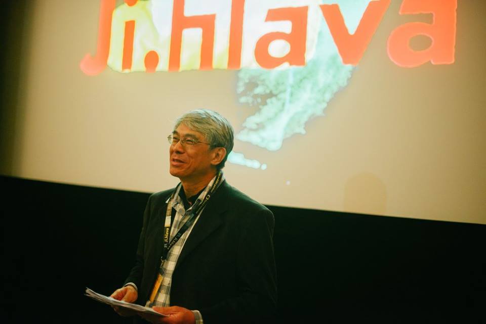  李道明出席捷克Ji.hlava IDFF影展介紹台灣紀錄片。（翻攝自docs.tfi.org.tw）