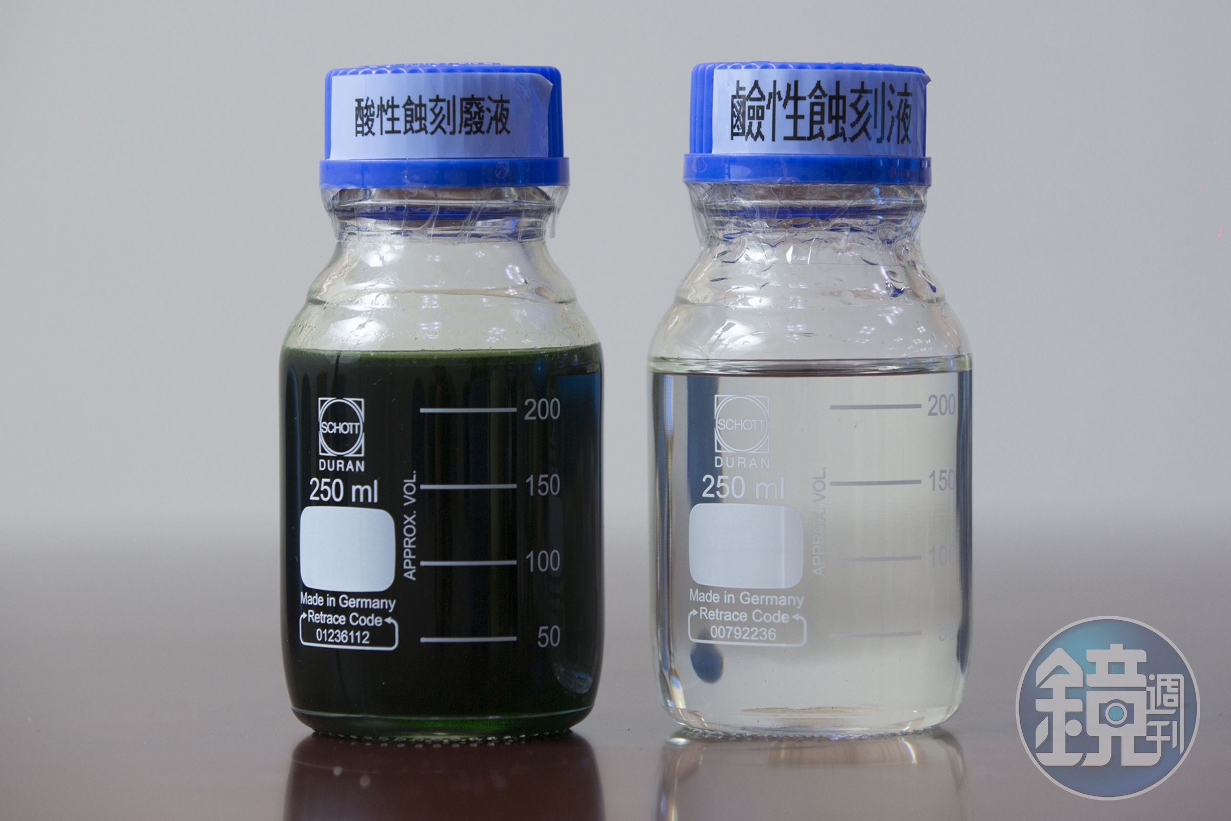 昶昕販售酸性、鹼性蝕刻液給電子業者，之後買回含銅或錫的廢液精煉。