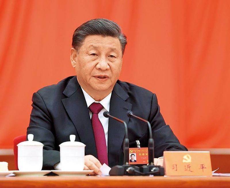 中國總書記習近平在近日會議上表示，將會堅持動態清零總方針。（翻攝自新華網）