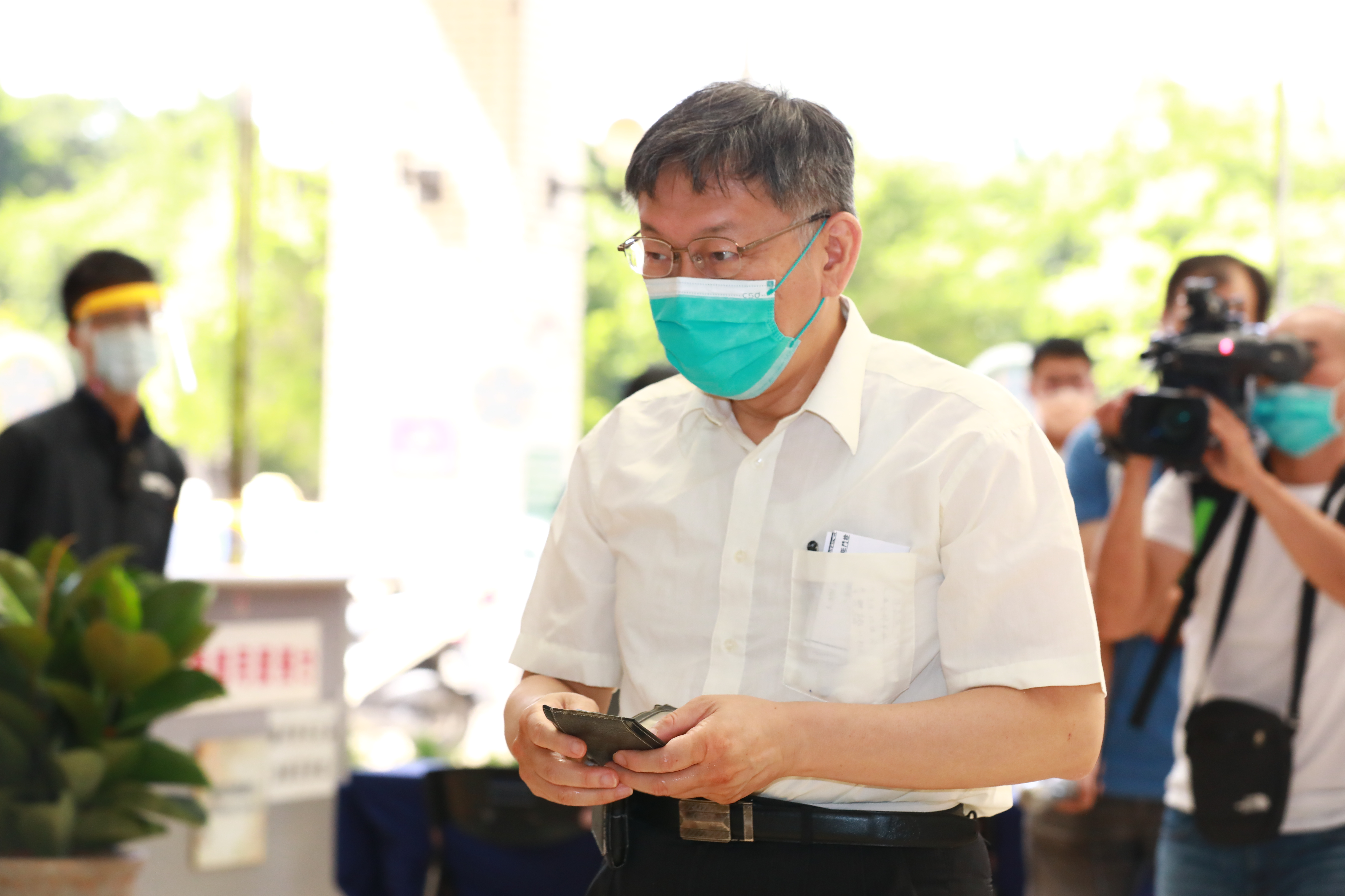 柯文哲在北市防疫記者會表示，「目前發生在北北基桃（疫情），也許過2個星期後，慢慢會在中南部複製。」（本刊資料照）